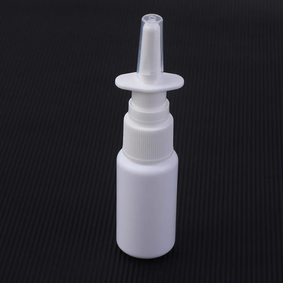 EXCEART Spray Bottles 50ml in Pe Bianco, Flaconi Spray da Viaggio | 200 Pezzi, Nebulizzatore Spray Nasale Cover Protettiva Trasparente, Back To School Party