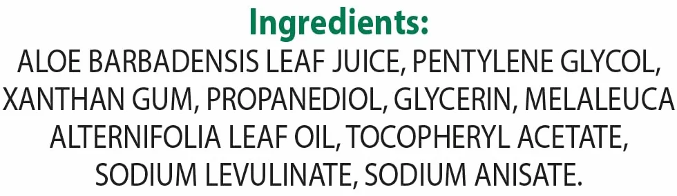 ESI Aloe Vera Gel con Tea Tree Oil e Vitamina E 200 ml
