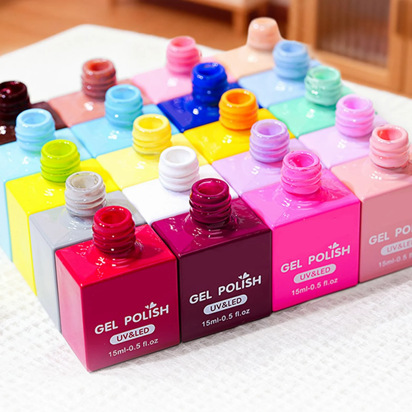 Kit Smalto Gel 60 Colori A Lunga Durata Con Asciugatura Rapida Per | Smalto Gel Per Unghie Per Casa Salon Manicure Spa Viaggio Matrimonio Festa Sposa Vacanza Festival