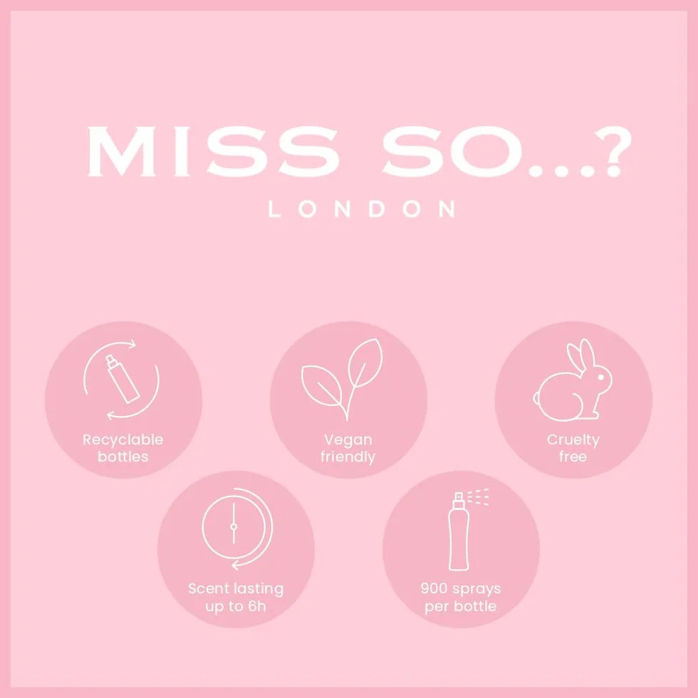 So…? Womens Mixed Gift Sets Bundle, Body Mist Fragrance Spray & EDT Perfume (4x50ml Body Mist, 3x15ml EDT) Pack of 3