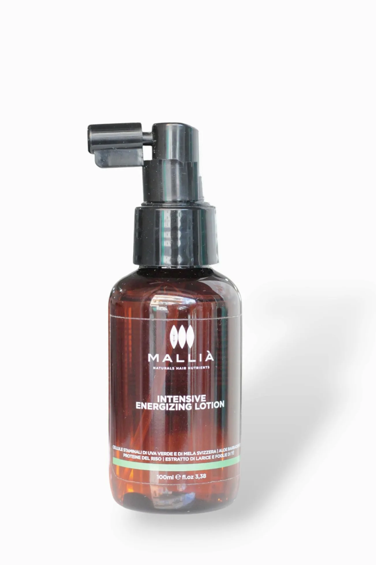 Mallià Lozione Anticaduta Energizzante, Stimolante Ricrescita, 100 ml