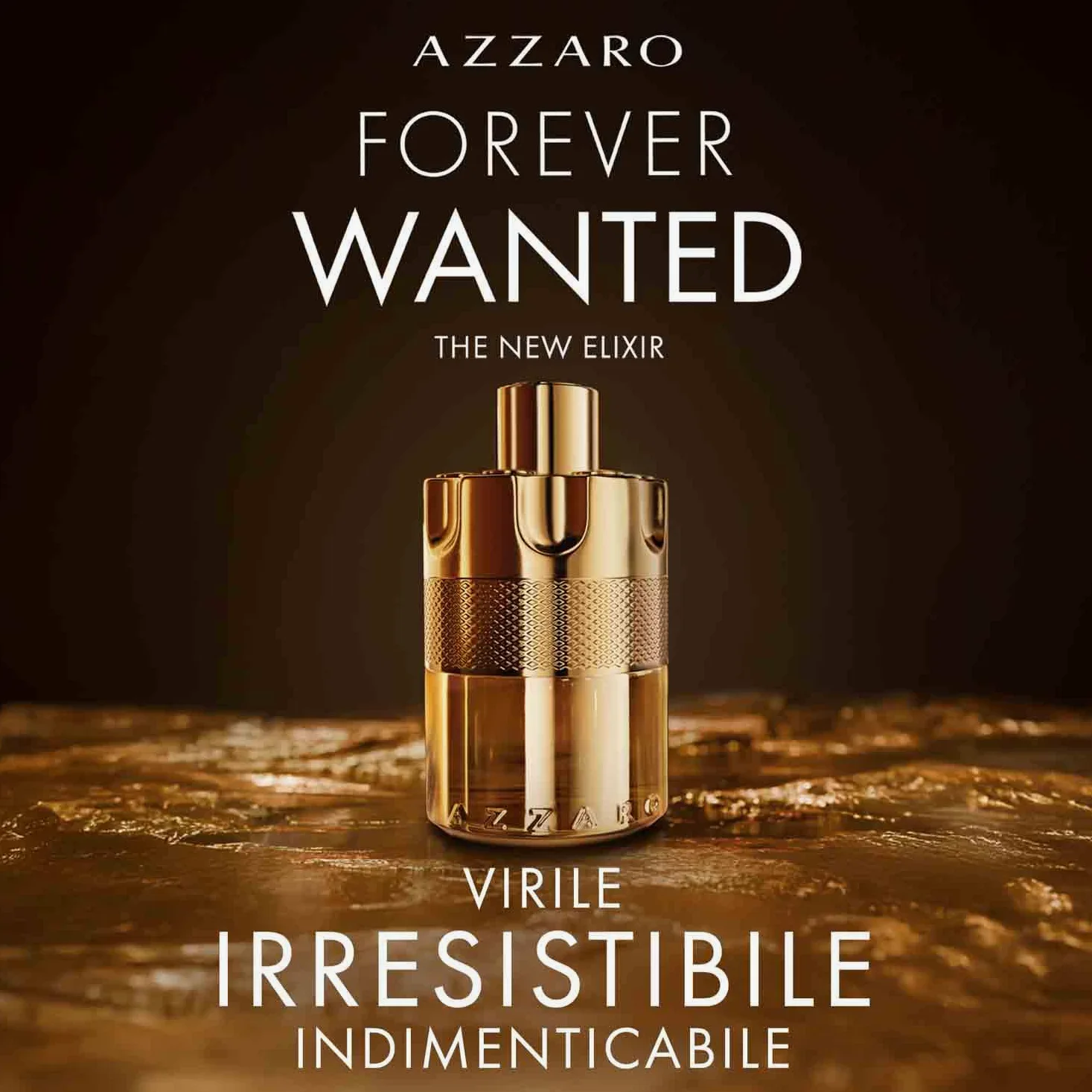 Azzaro Forever Wanted Elixir Profumo Uomo, Fragranza Maschile Intensa e Audace, Note Legnose, Fruttate e Cuoiate, Con Frutti Rossi e Cardamomo Speziato, A Lunga Durata Fino a 12 Ore