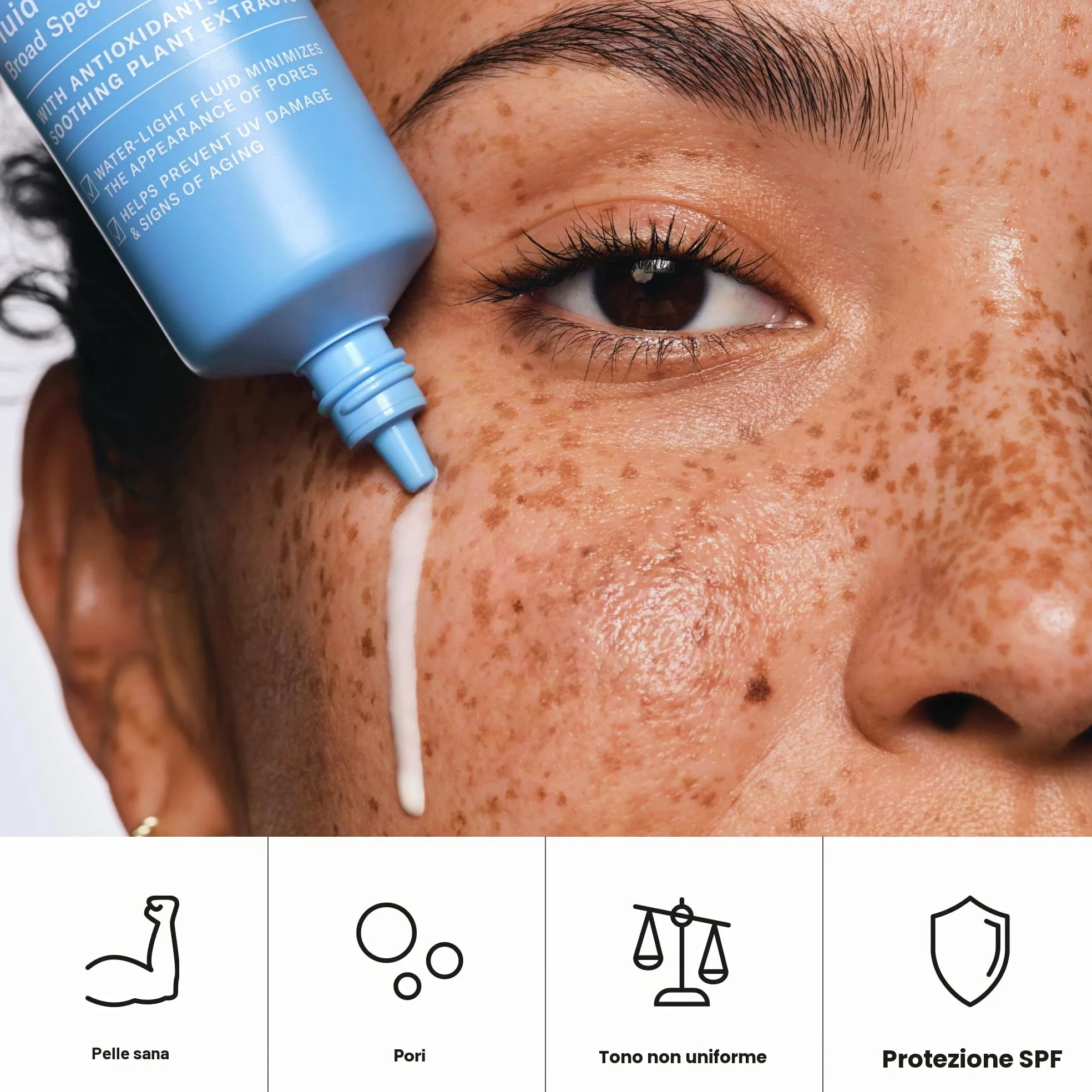 Paula's Choice Anti-Aging Crema Giorno SPF 50, Pelli Miste o Grasse, 60 ml | Creme Giorno - Protezione Solare Viso - Combate Imperfezioni, Punti Neri e Macchie scure - Finish Opaco - con Avobenzone