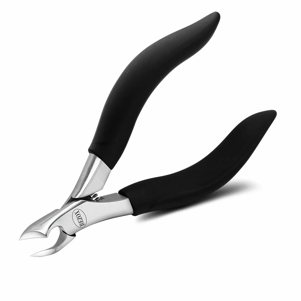 BEZOX Tronchesino Tagliaunghie di Precisione per Piedi Unghie Spesse Incarnite con Custodia