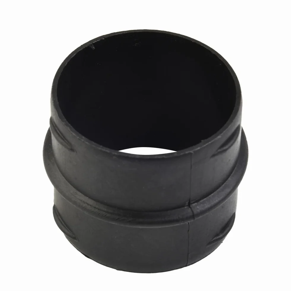 Yhenlovtt 221000010005 Connettore per condotto dell'aria da 60 mm, tubo di prolunga in plastica nera, compatibile con sistema di riscaldamento per auto Eberspacher-Webasto