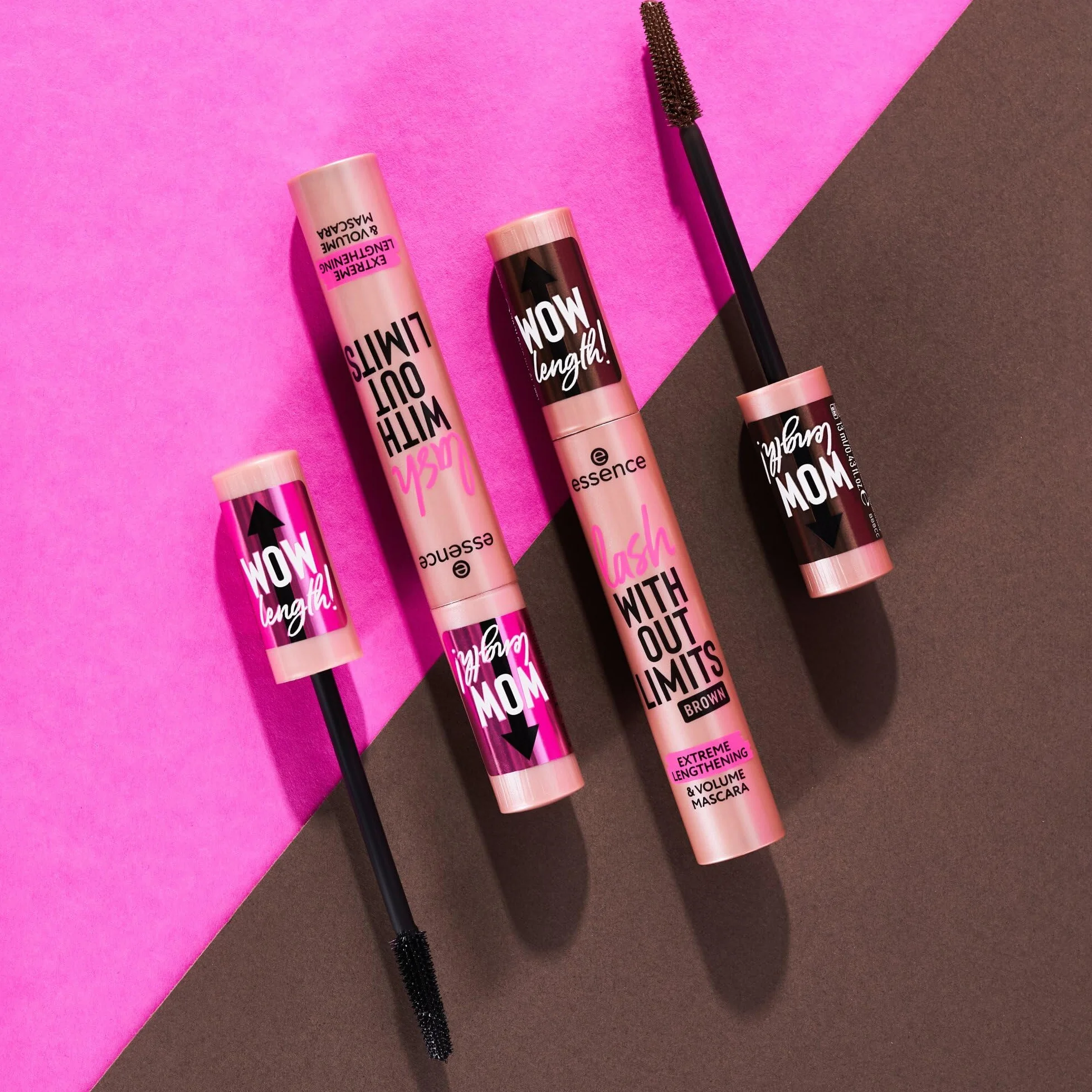 essence Lash Without Limits Extreme Lengthening & Volume Mascara Ultra Nero 13ml