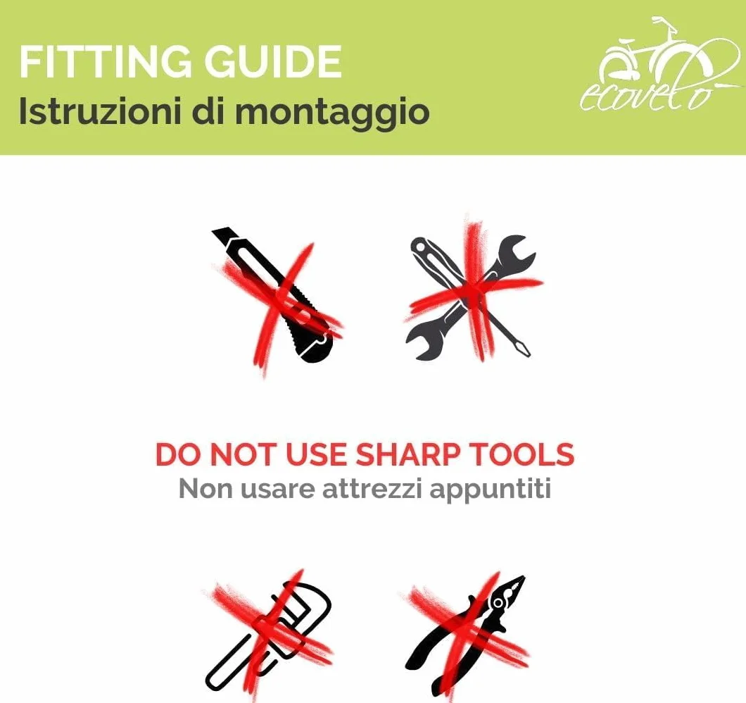 Ecovelo' Pneumatici 3.50-8 4PR Rinforzati Kit Gomme TM per Motozappa Agricolo