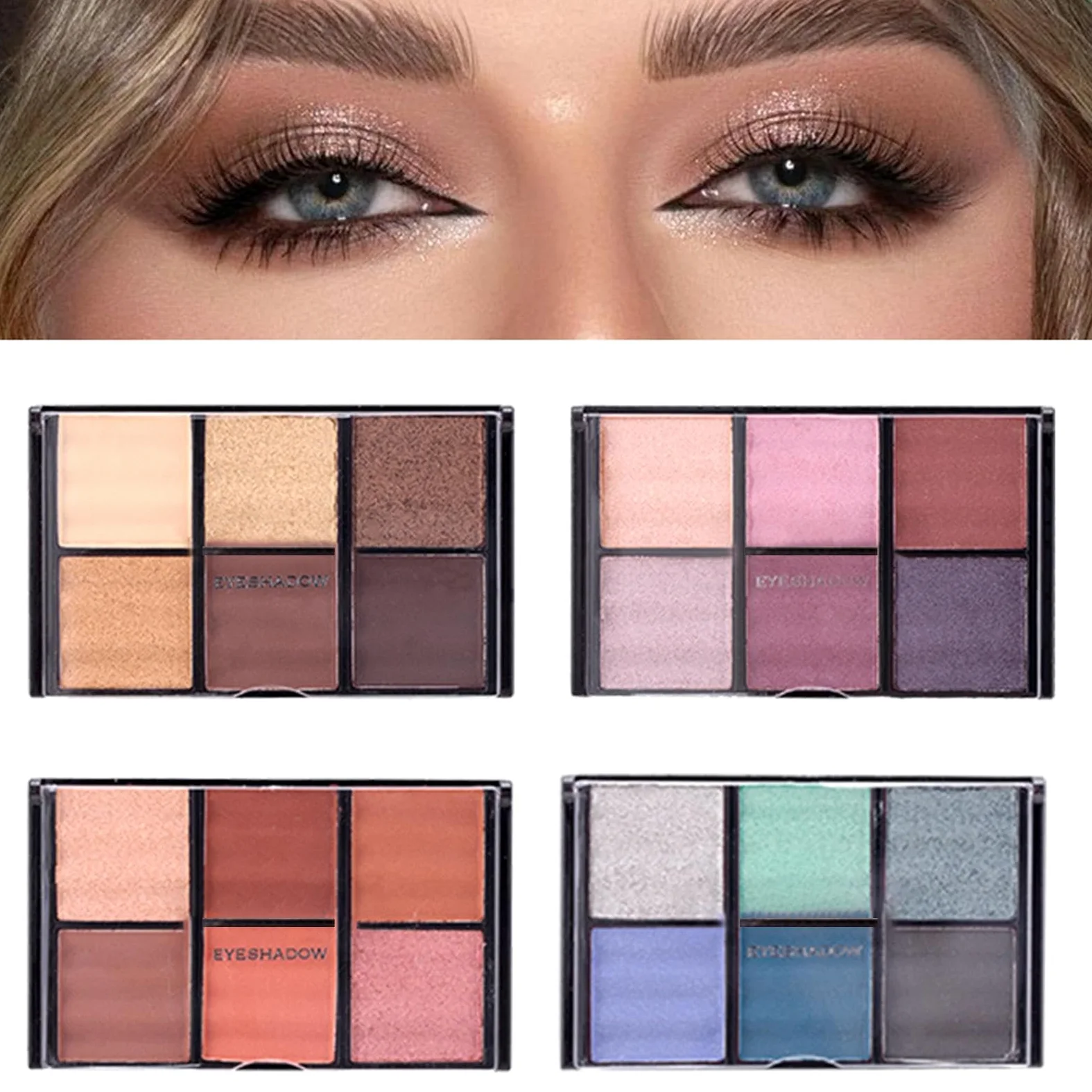 per sopracciglia e pennello, rossetto e smalto, custodia per trucco | bellezza adolescente, kit di trucco compatto, adatto per l'uso in viaggio
