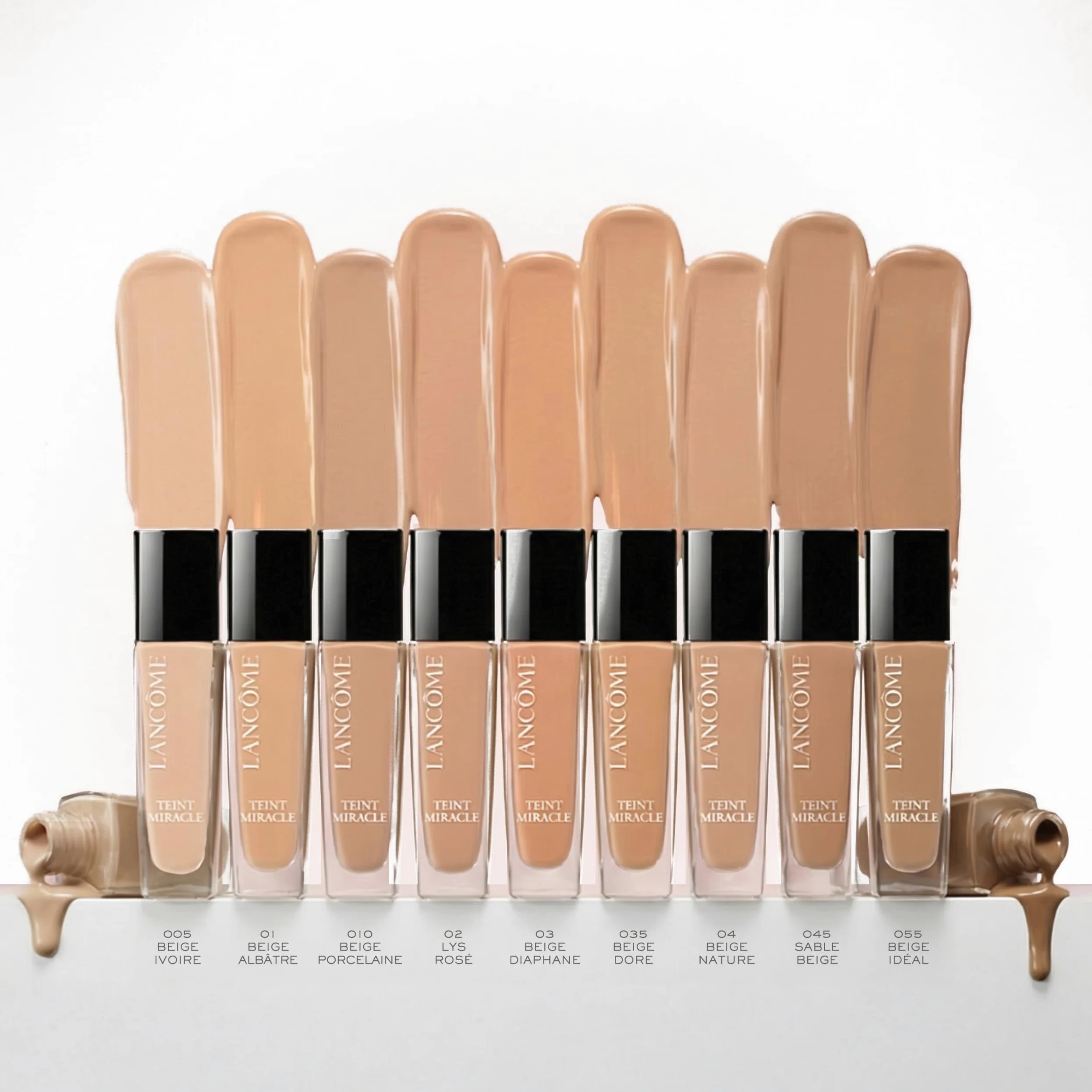 Lancome Teint Miracle Fond De Teint Hydratant #045-sable Beige, Vanilla, 30 Mililitro