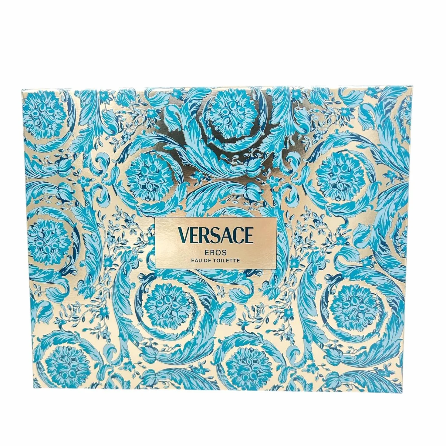 Versace Eros Confezione Regalo Uomo: Profumo Eau De Toilette, Balsamo Dopobarba e Bagnoschiuma 50 ml