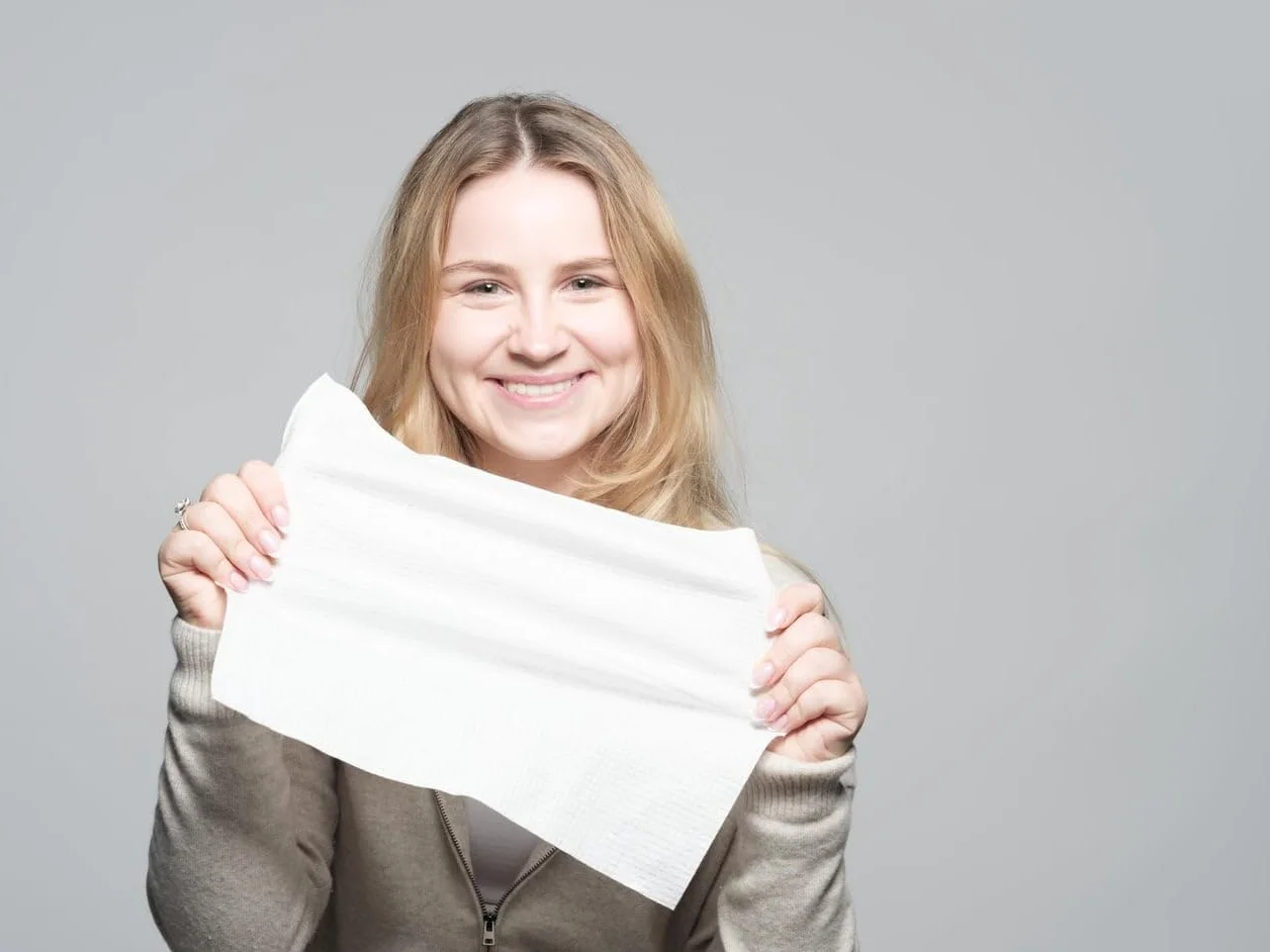 Asciugamani in Cotone Biologico Per Il Viso 50 Pezzi, 30 cm x 25 cm, Sterili E Biodegradabili, Anti-Acne, Asciugamani Monouso Per La Rimozione, Ultra Morbidi