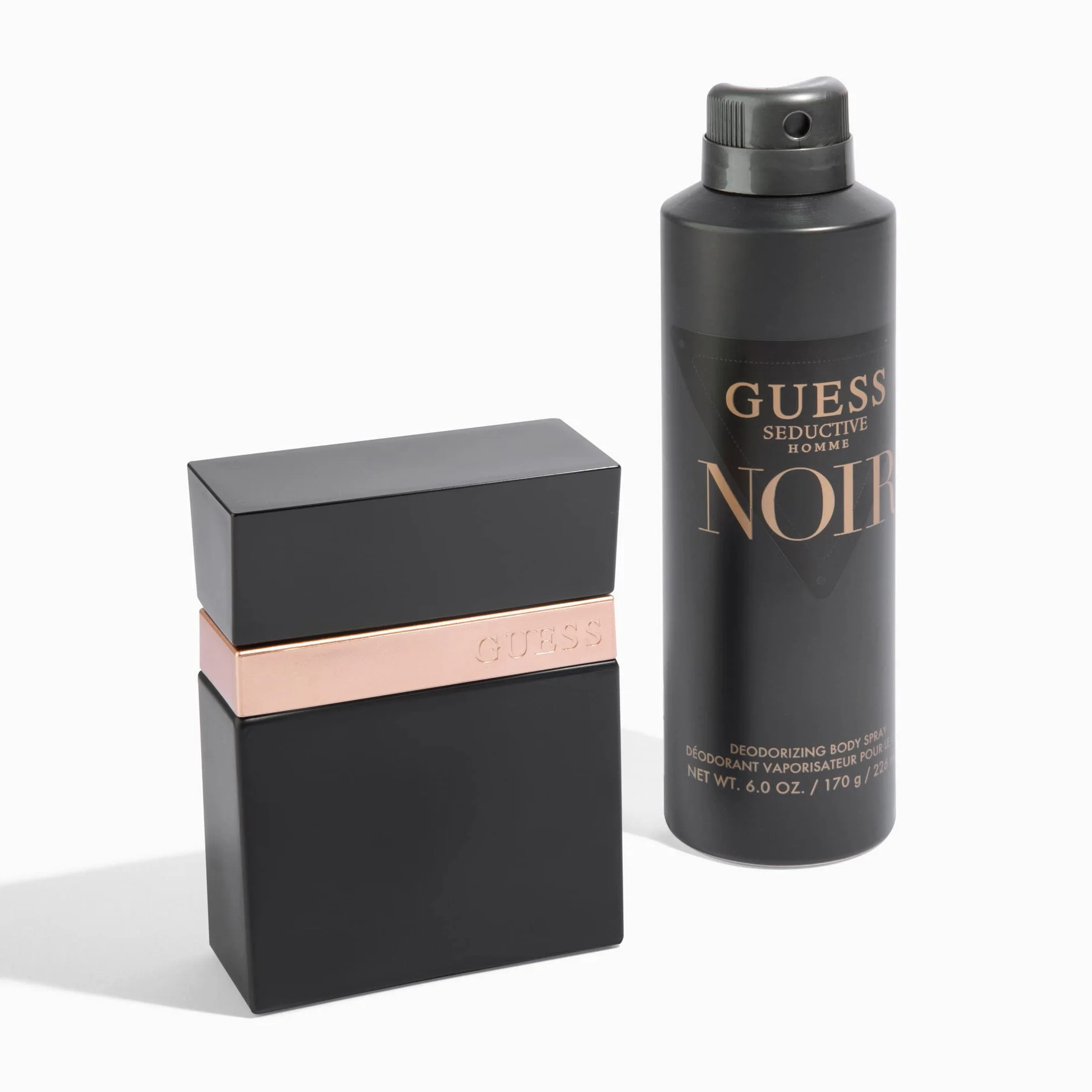 GUESS Seductive Noir, Eau de Toilette, Profumo Uomo, Fougère Orientale Speziato, Fragranza Sensuale Persistente, 30ml