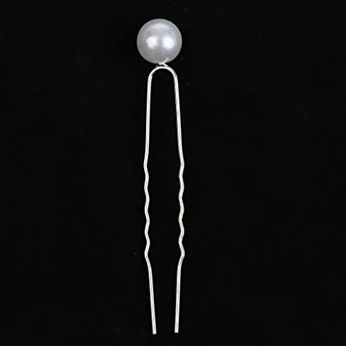 hixswnu Set forcine per Capelli da Sposa con Perle - 40 Fermagli per Capelli a Forma di U per Donna, Accessori da Sposa, forcine per Capelli Eleganti con Perle per spose e Damigelle d'Onore