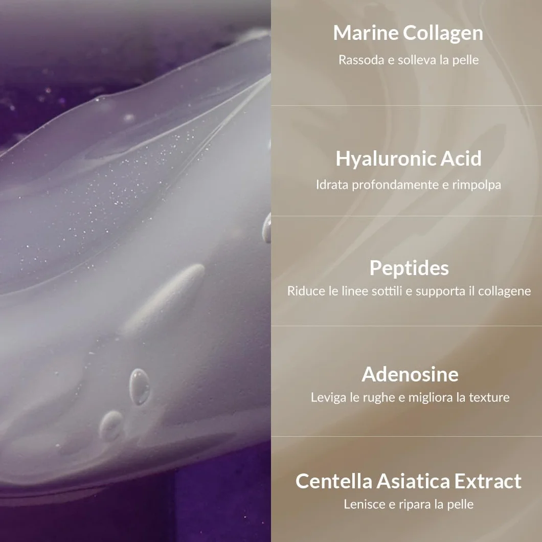 Mizon Crema Power Lifting al Collagene 75 ml Idratante Intensiva 75% Estratto di Collagene Marino Cosmetica Coreana
