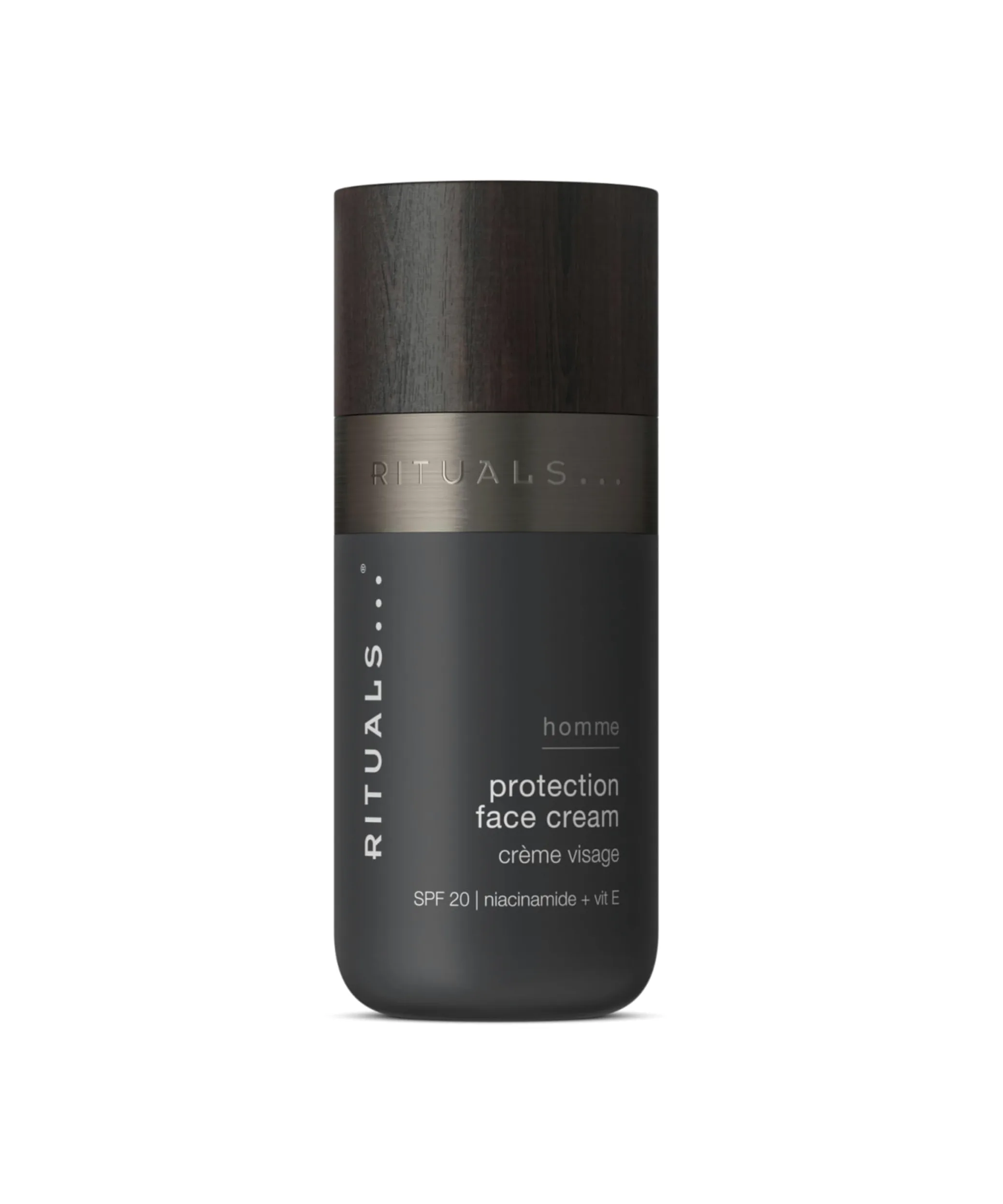 RITUALS Homme Crema Viso SPF 20, Niacinamide, 50 ml | Formula premium Rituals, per la cura quotidiana