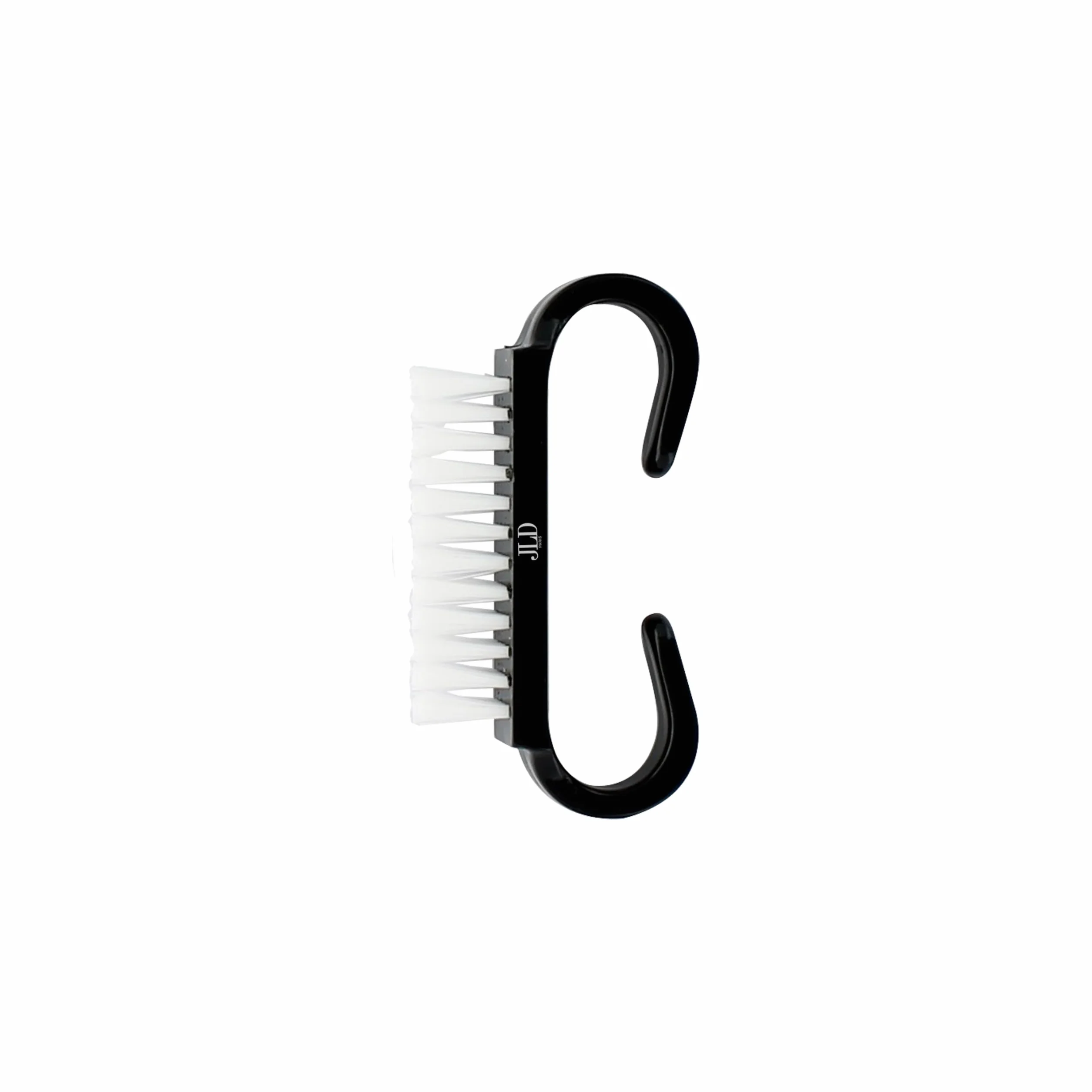 JEAN LOUIS DAVID - Spazzola per unghie, impugnatura semplice, formato compatto e portatile, manico in plastica riciclata al 100%, perfetta manicure