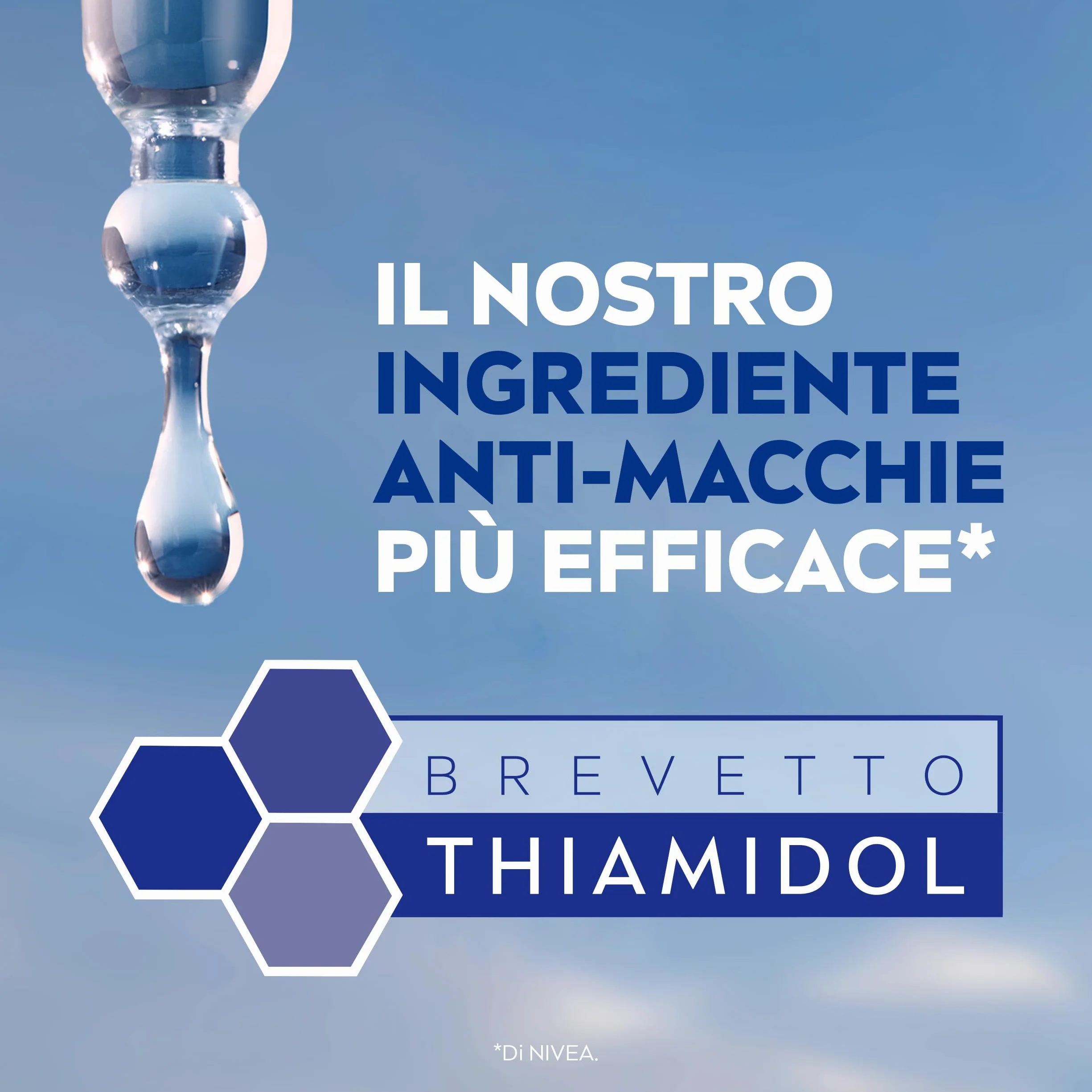 NIVEA Luminous630 Siero Viso Anti-Macchie Trattamento Avanzato 30 ml, Siero antimacchia viso per una pelle luminosa, Siero viso Acido Ialuronico e Thiamidol brevettato per tutti i tipi di macchie
