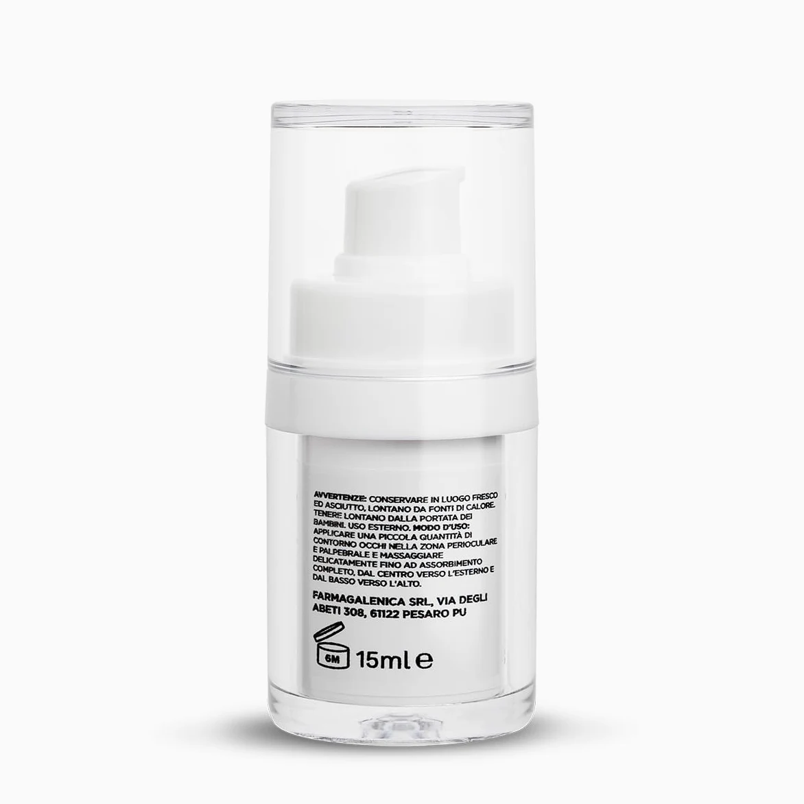 Hevoluta Eyes&Smile Crema Contorno Occhi e Labbra Antirughe, 15 ml | Trattamento Idratante, Burro di Cacao, Acido Ialuronico, Peptidi, Specifico per Codice a Barre, Made in Italy