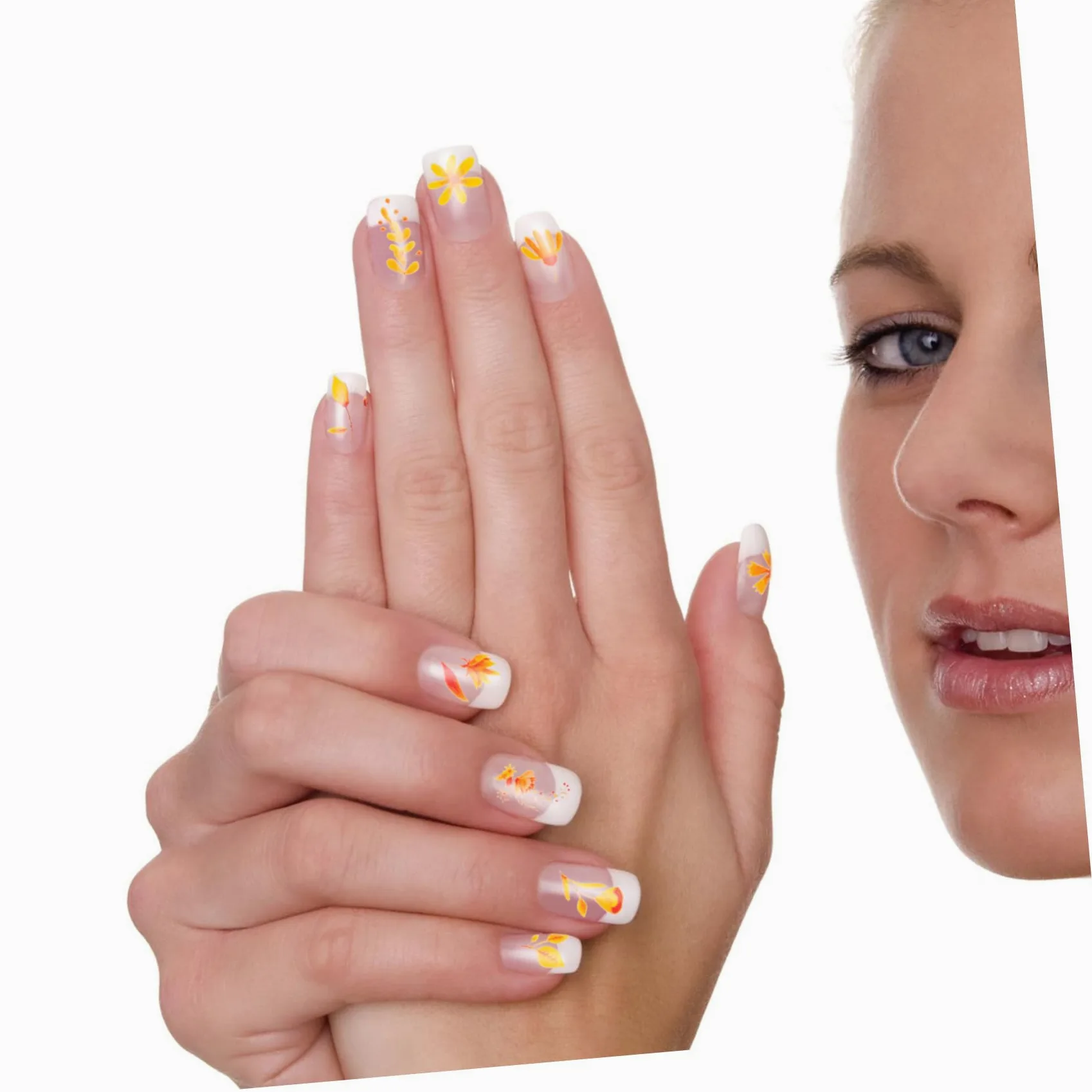 VICASKY 3 Set Adesivi Per Unghie Decorativi Stickers Autoadesivi Per Nail Art Con Design Vari Per Manicure Diy 9 Fogli*3