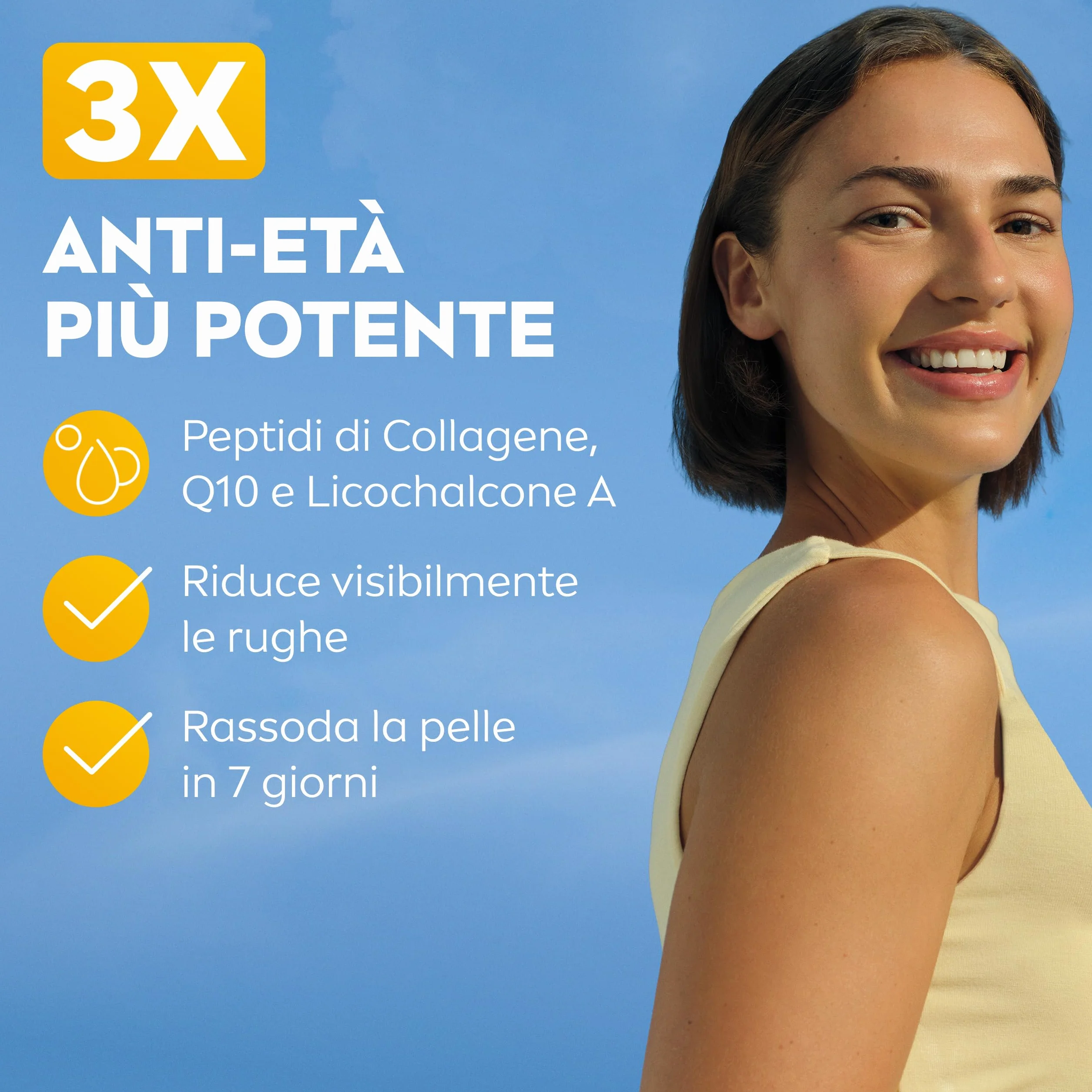 NIVEA SUN Anti-Age Q10 SPF 50+ 40 ml Crema Solare Viso Antirughe