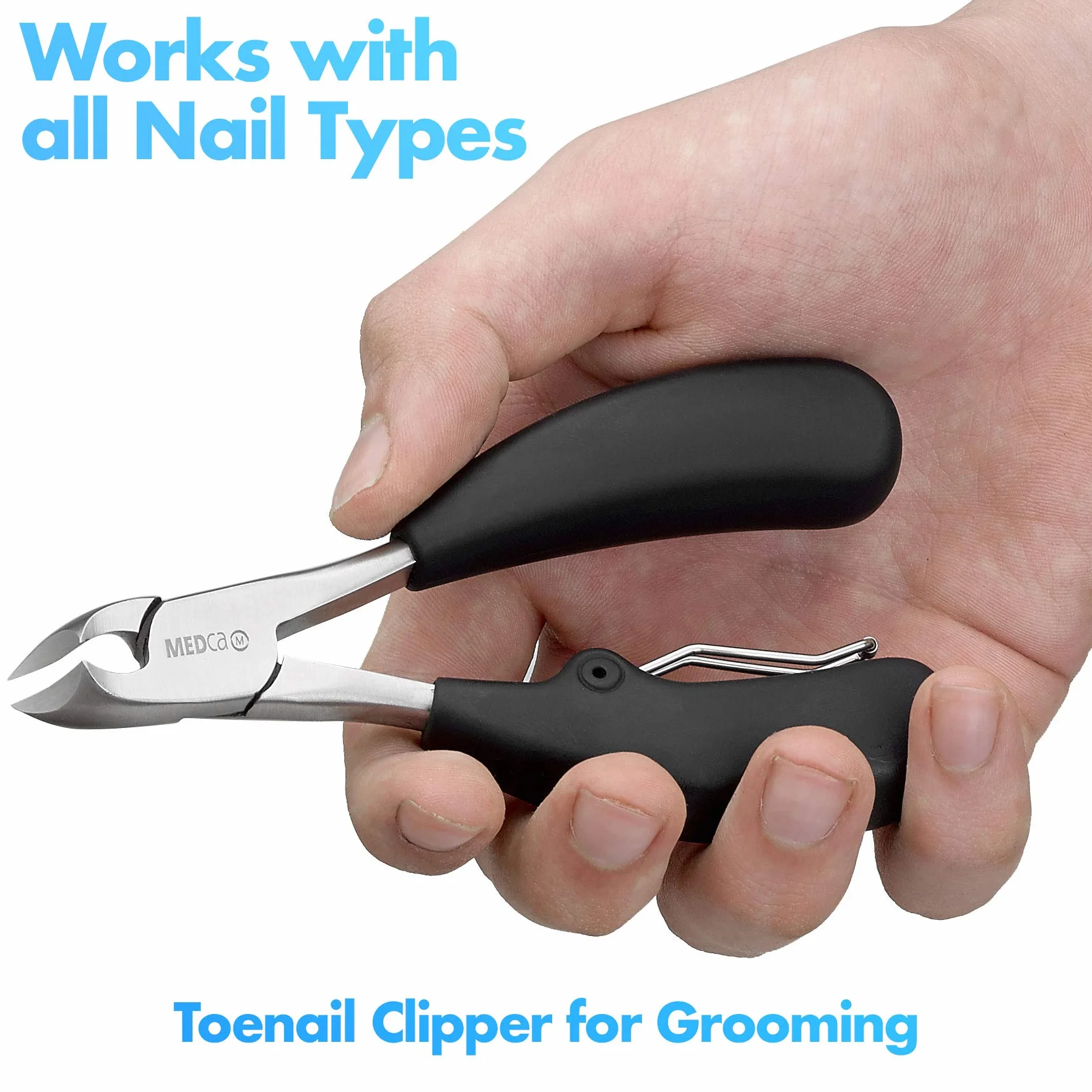 Tagliaunghie dei Piedi di Precisione – Rimuovi Cuticole Premium Tronchesino per Unghie Spesse, Acciaio Inox Uso Chirurgico per Trattamento e Cura Unghie dei Piedi, Strumenti Pedicure