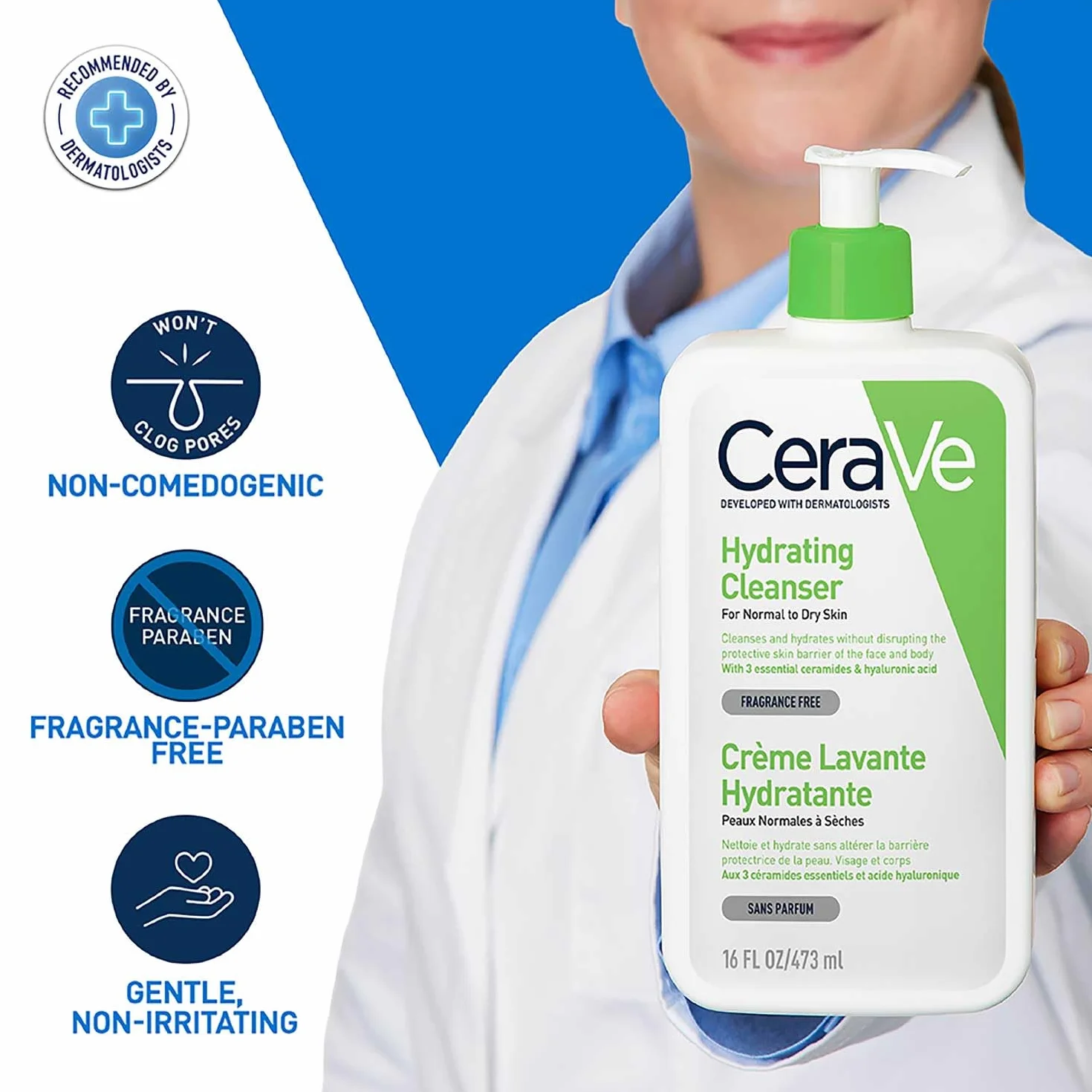 CERAVE DETERGENTE IDRATANTE 473ML