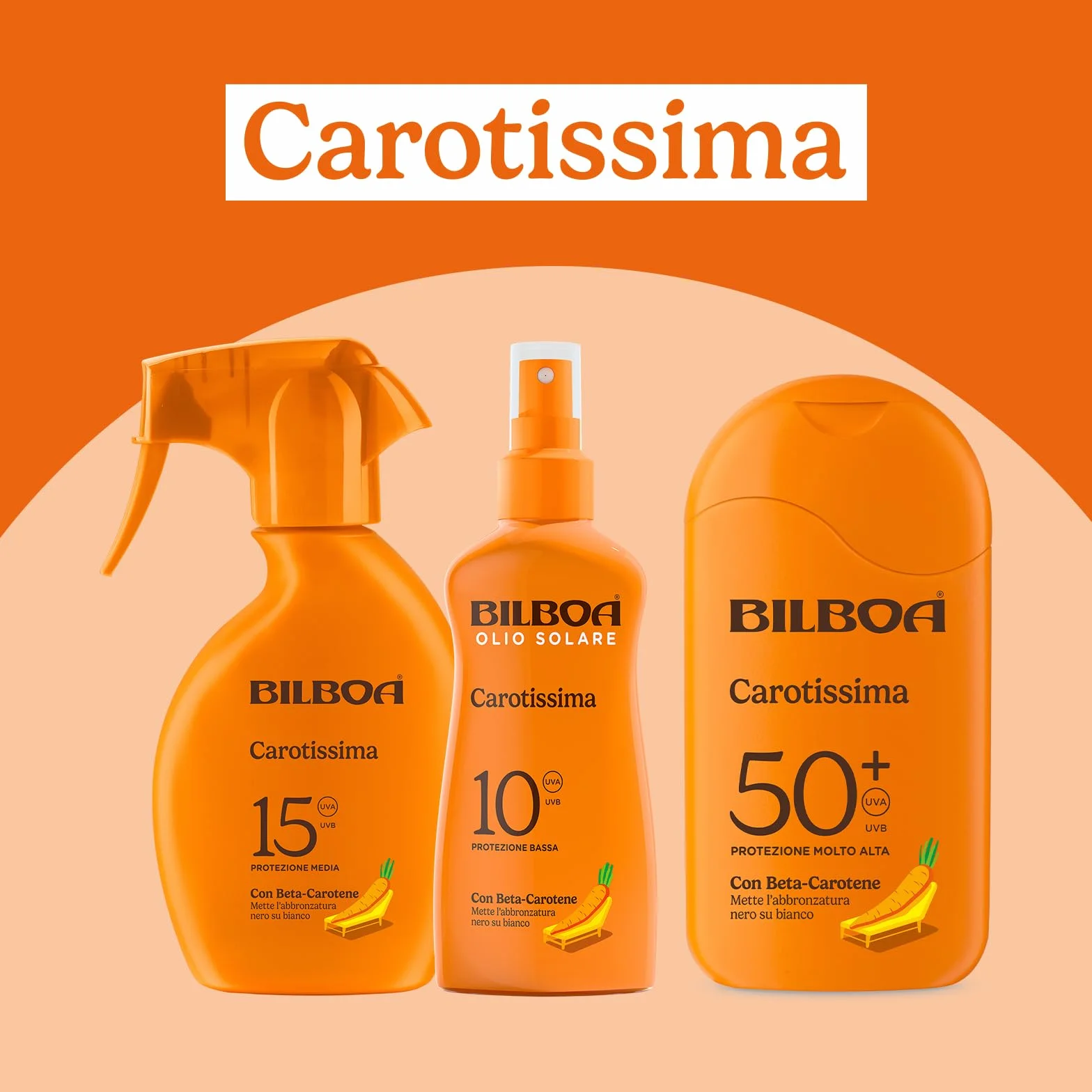 Bilboa Carotissima Olio Solare Spray Super Abbronzante 200 ml