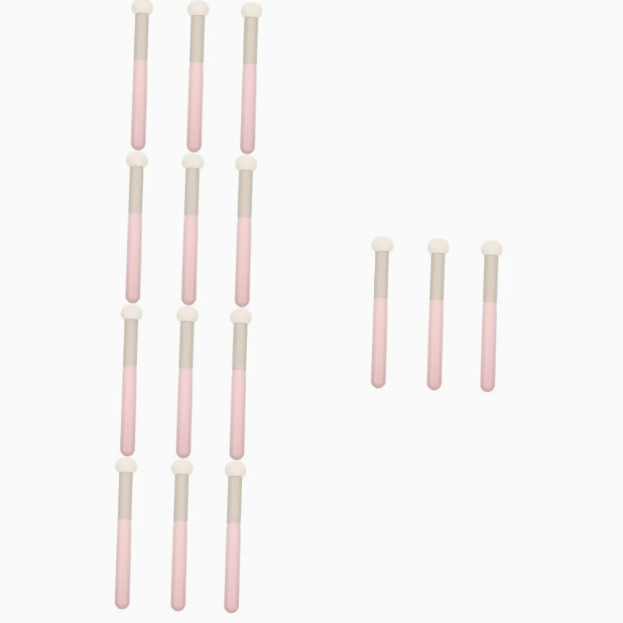 MAGICLULU 5 Set Di Correttori Kit Di Cosmetici Spugne E Pennelli Per Il Trucco Manico Per Fondotinta E 3 Pezzi*5