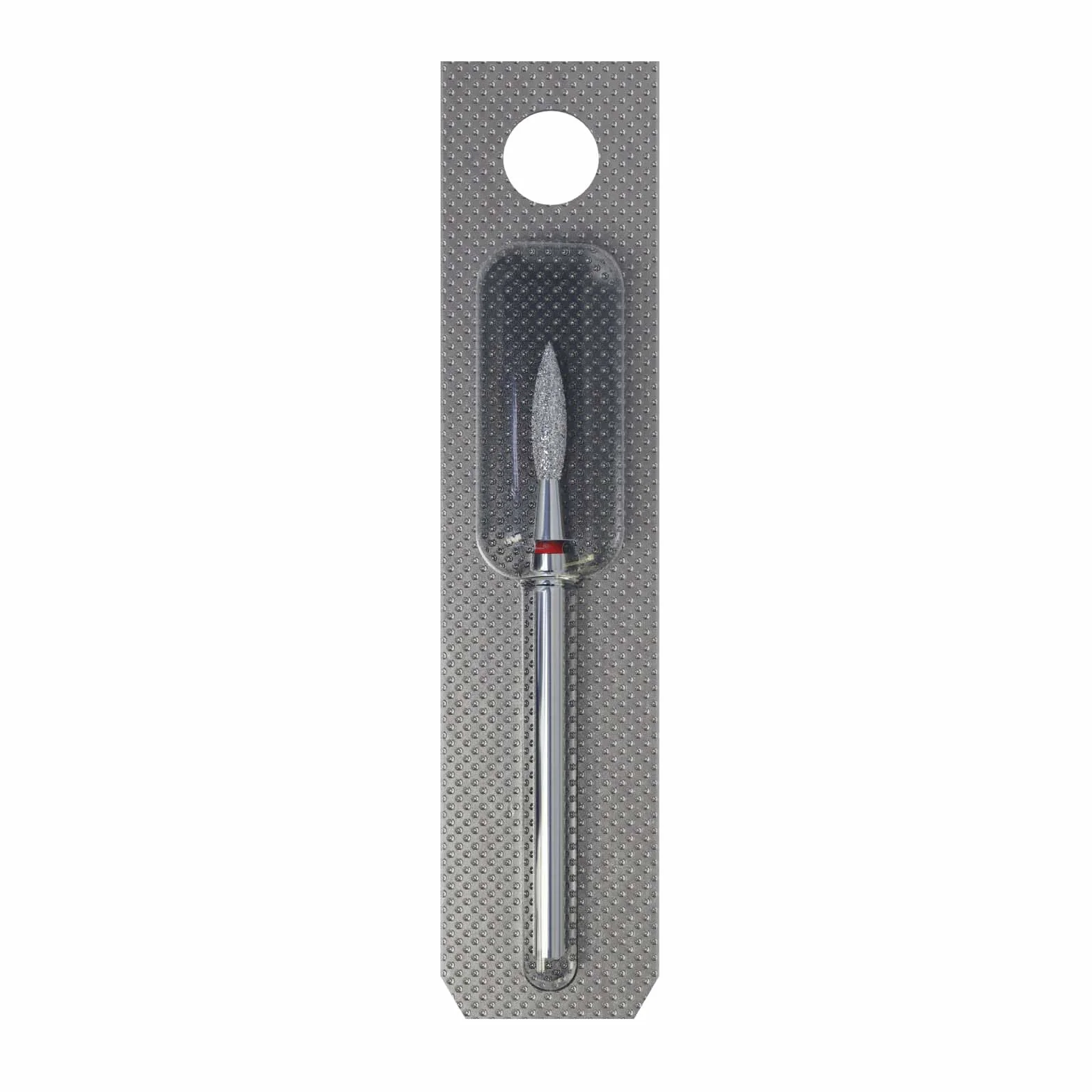 STALEKS PRO Punta diamantata Fiamma anello rosso Kit di scarico per unghie Punte per manicure e pedicure NAIL DRILL BIT