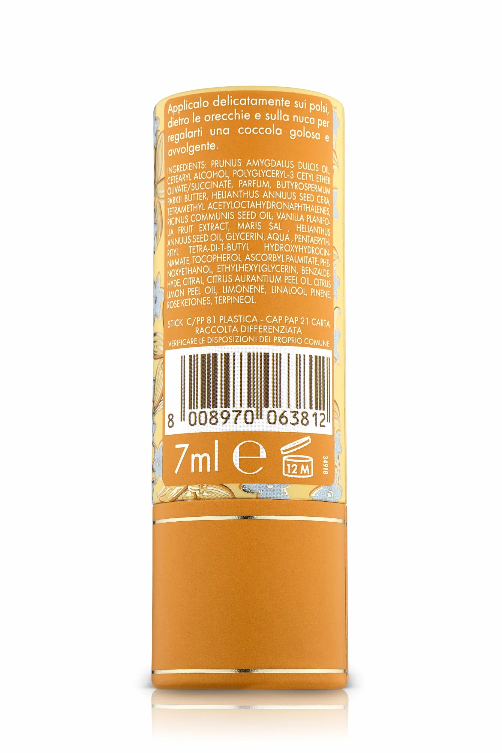 Tesori d'Oriente Profumo Solido Vaniglia e Fior di Sale 7gr