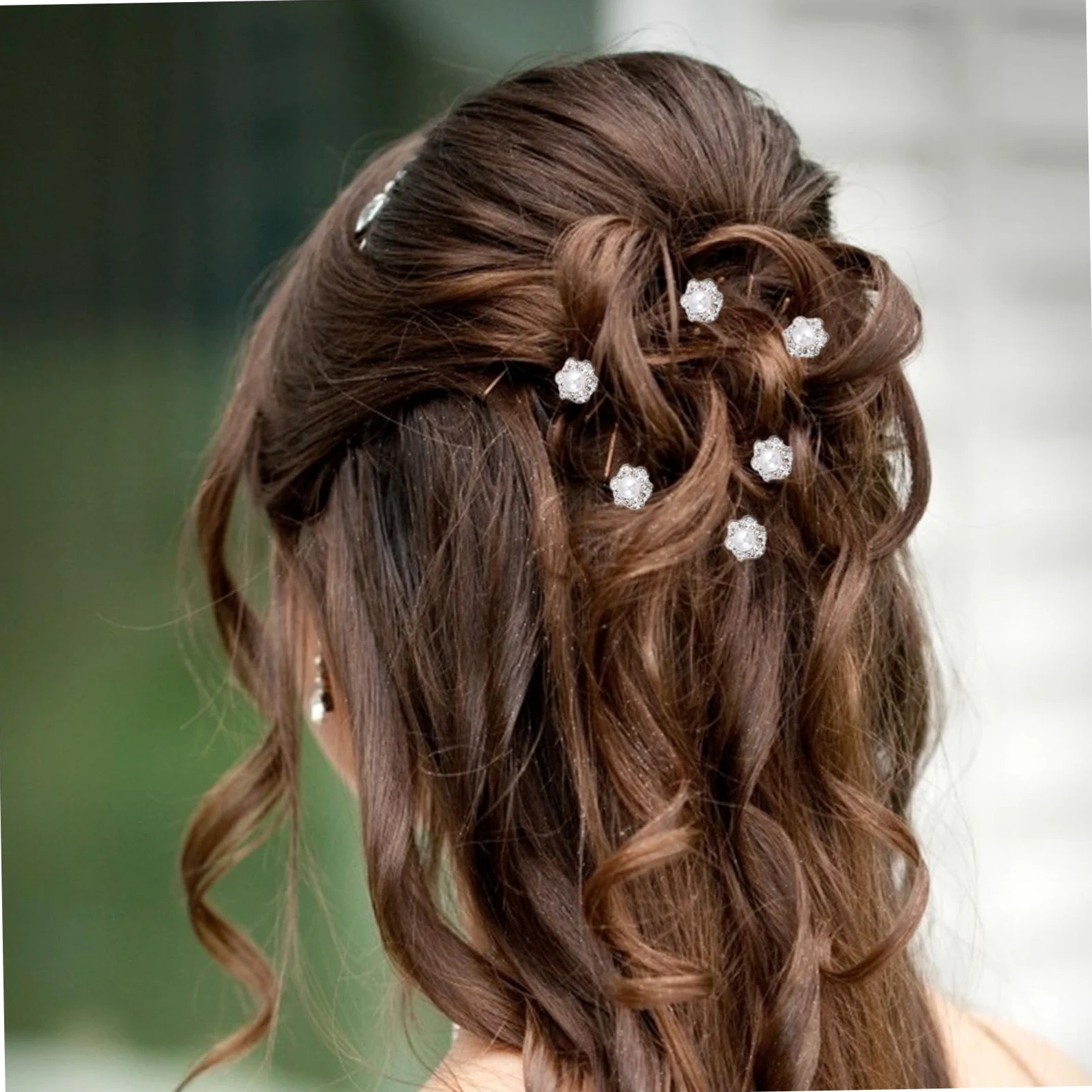 VICASKY 420 Pezzi Fermagli Spirale con e Clip Eleganti per Sposa e Damigelle Accessori Matrimonio Raffinati per Acconciature Raffinate