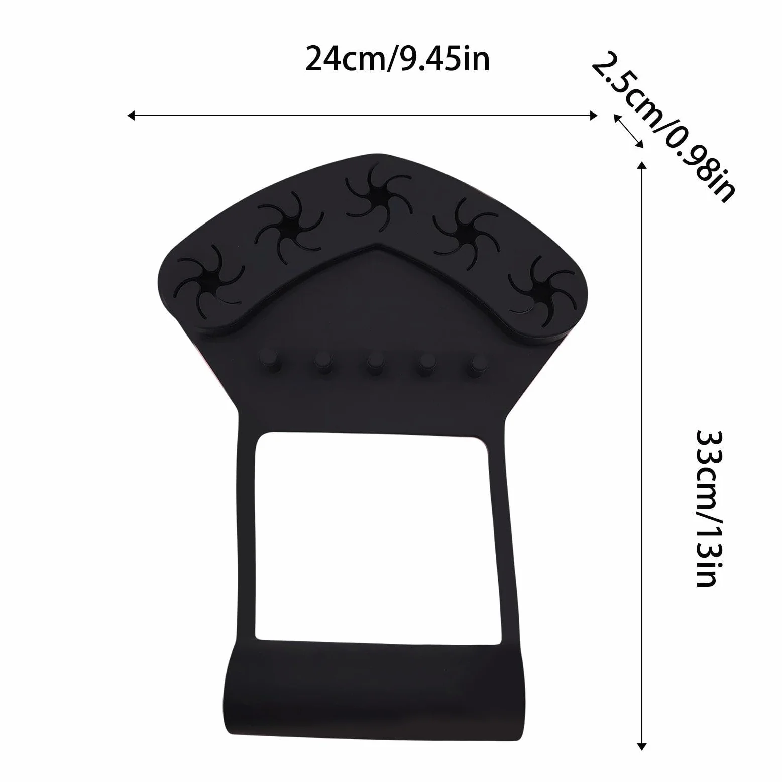 Tappetino in silicone con supporto per lucidatura unghie Stazione per | Supporto da manicure in silicone per Donne, Trucco, Pratica, Pittura, Salone, Festa, Laboratorio