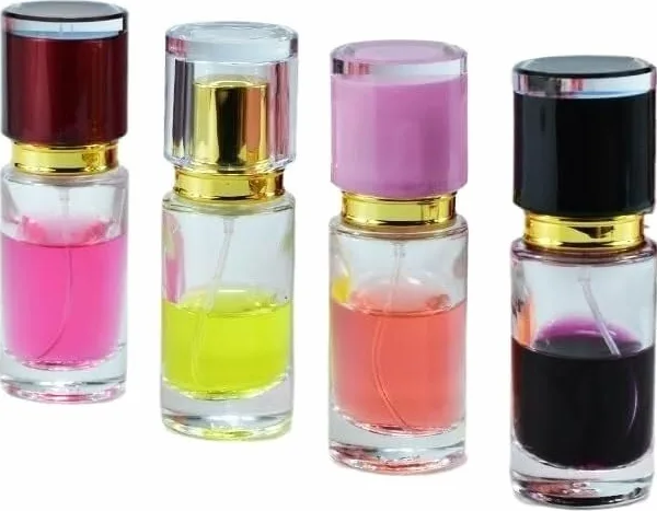 Mini Bottiglie Di Profumo Da Viaggio, Atomizzatore Di Profumo Bottiglie Di Imballaggio Vuote Da 23 Ml Bottiglie Di Vetro for Bottiglie Di Profumo Bottiglie Di Profumo Cilindriche Di Cristallo Ricarica
