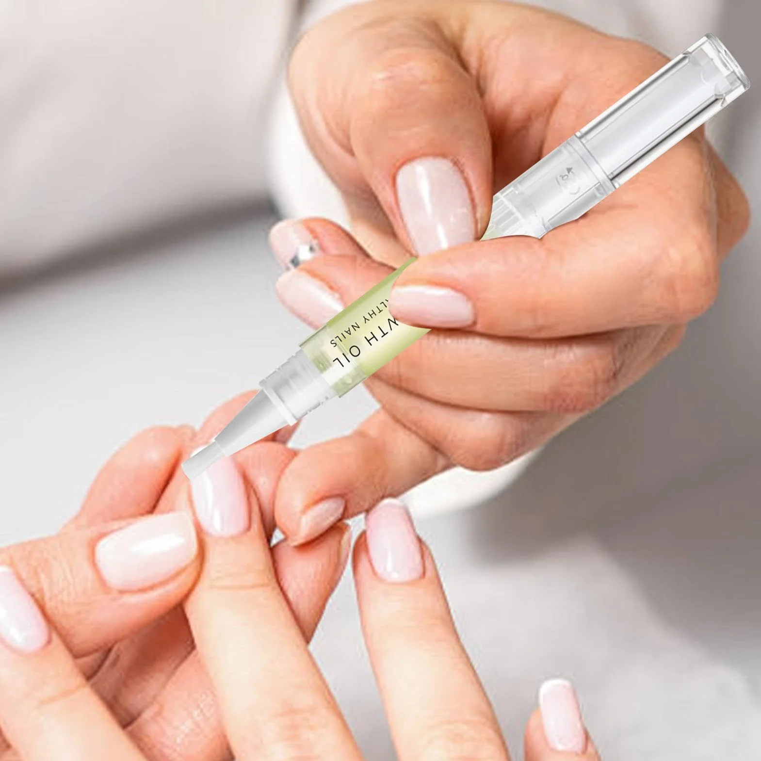 2 Confeziona Olio Per La Crescita Delle Unghie, Olio Di Crescita Delle Unghie Cosmetiche, Con 'albero Del Tè, Vitamina E E Aloe, Per Idratare E Riparare