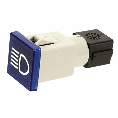 Spia blu COBO per cruscotto trattore quadrata senza lampadina