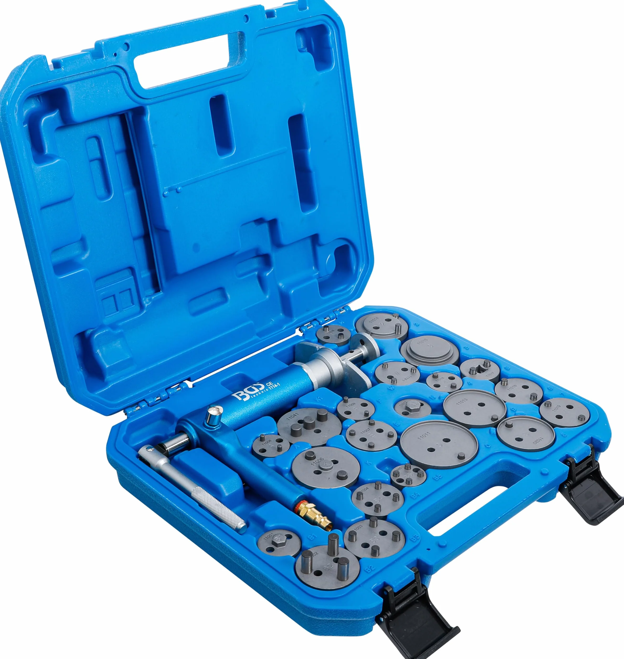 BGS Set di utensili per riposizionamento pistoncini freni 22 pz.