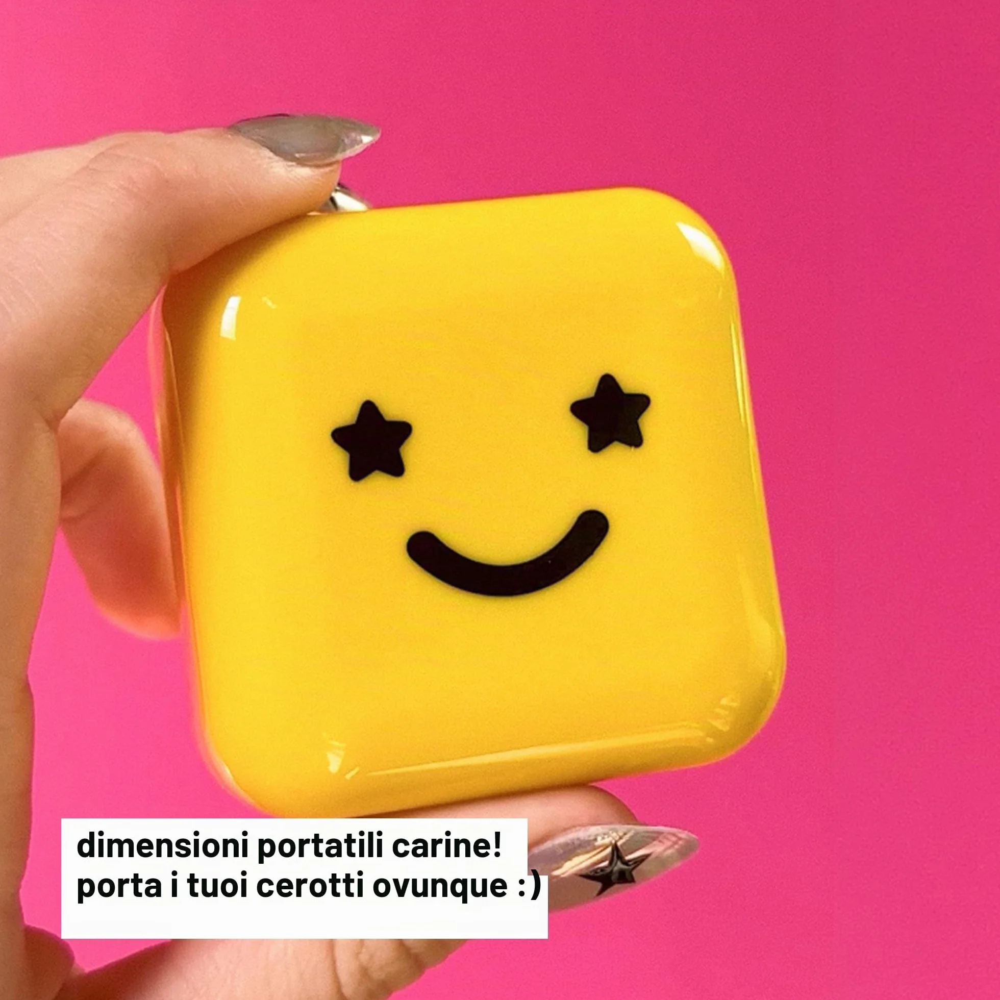 Starface Hydro-Stars Big Yellow, Cerotti per brufoli idrocolloidali, assorbono i fluidi e riducono l’infiammazione, a forma di simpatica stella, vegani e non testati sugli animali (32 pezzi)