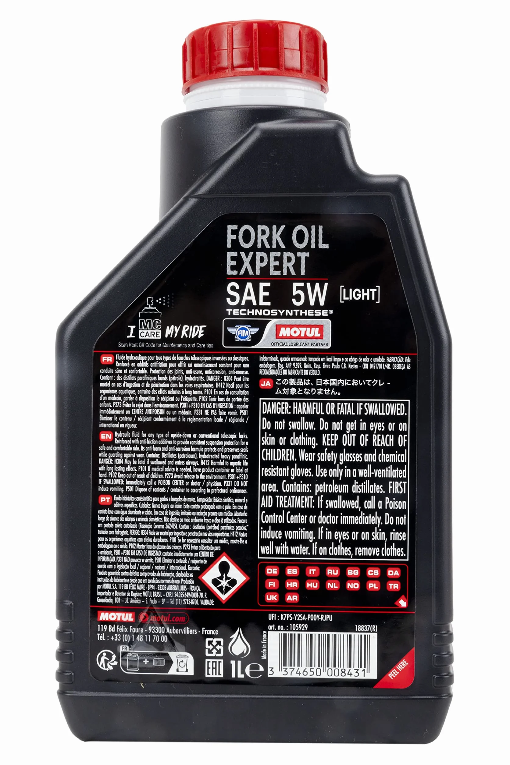 MOTUL Expert Light 5W Olej Forcella 1L