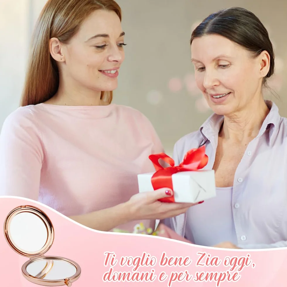 Specchio per Trucco Ingranditore Regalo Zia Compleanno