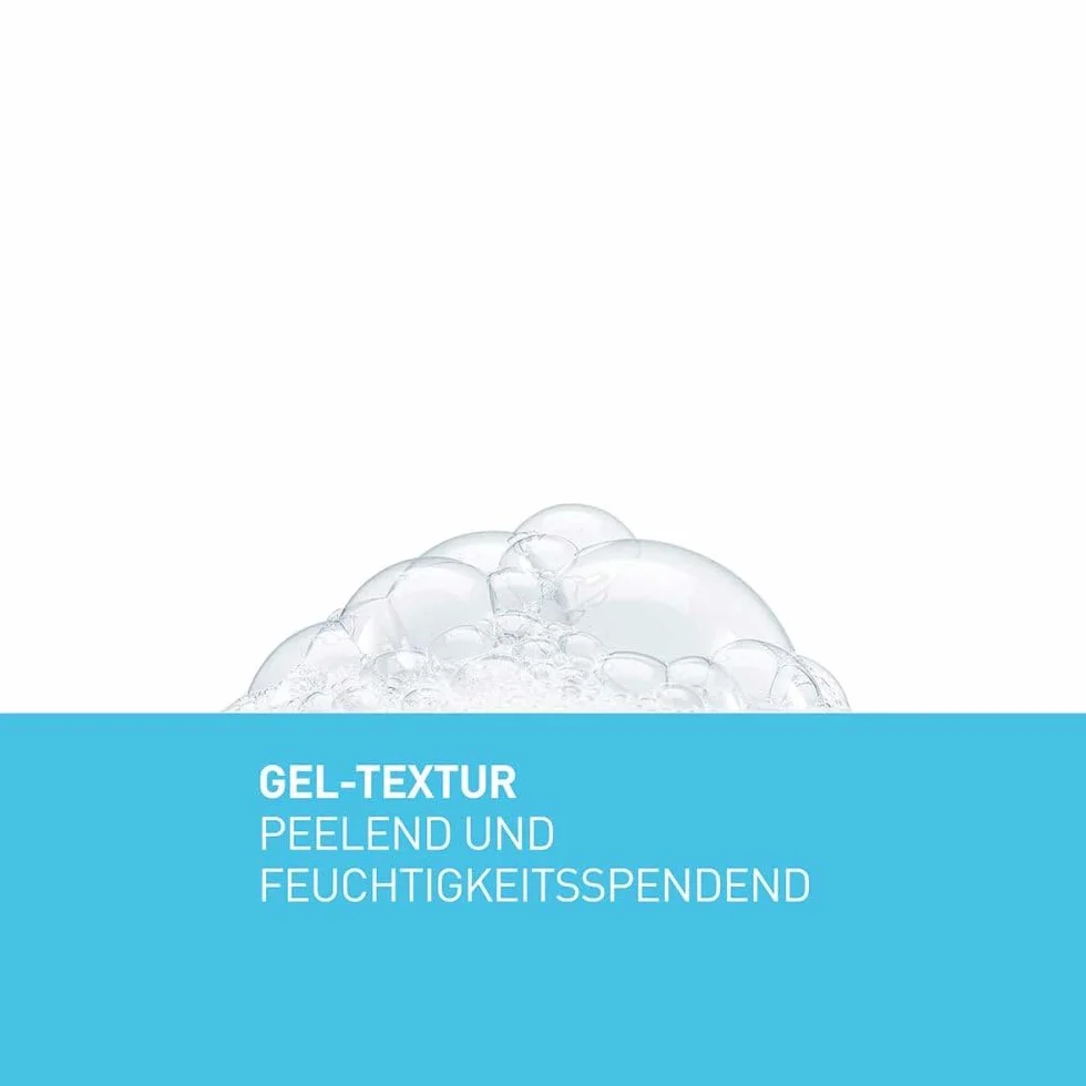 Gel Detergente Levigante CeraVe SA 473 ml per Pelli Secche e Ruvide - Esfolia, Idrata e Ripara con Niacinamide e Acido Salicilico