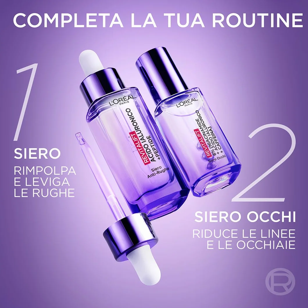 L'Oréal Paris Revitalift Filler Siero Viso Acido Ialuronico 1.5% 30 ml