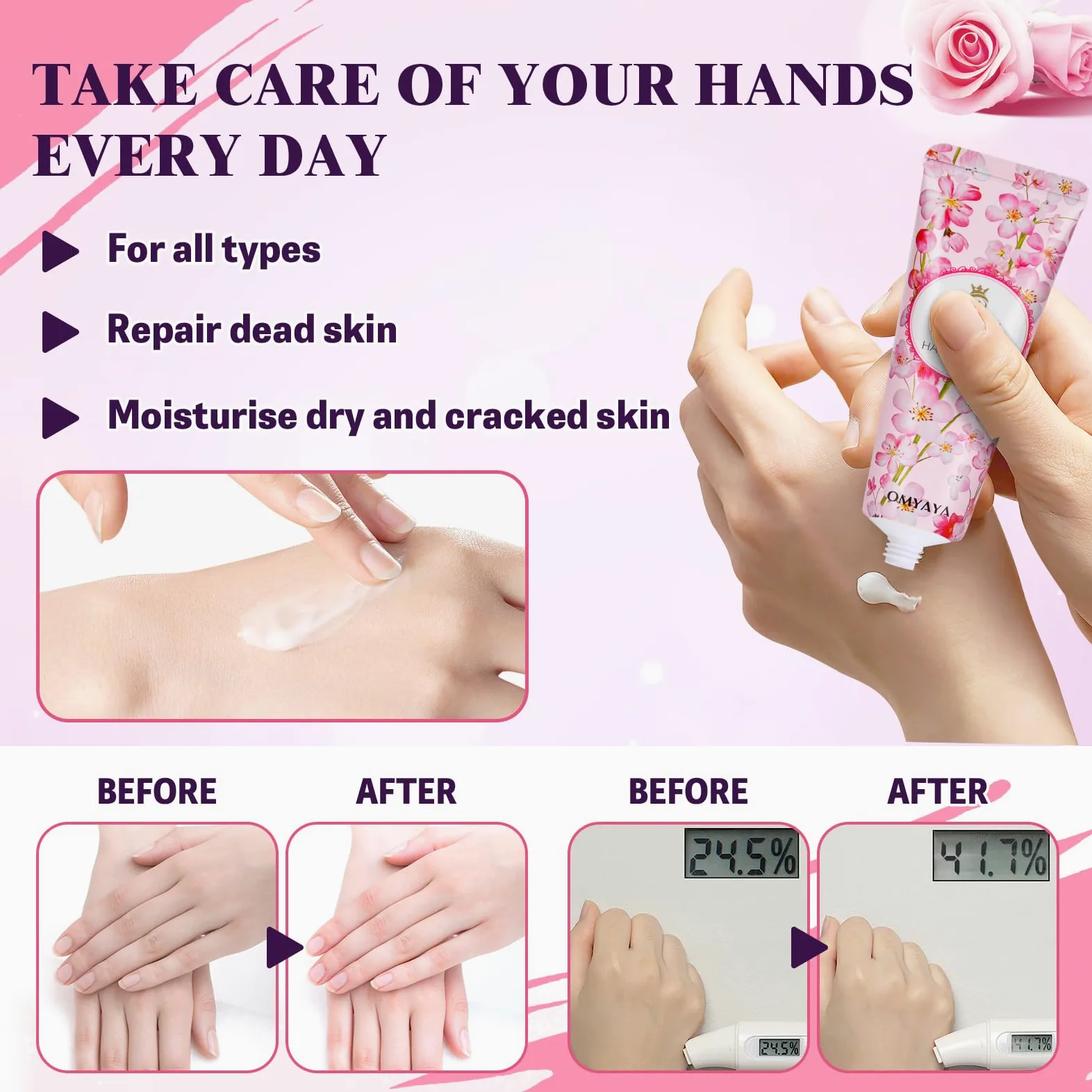 Set di 120 creme per le mani, mini crema per le mani, da donna, set regalo profumato, per mani molto asciutte, piccoli regali per donne e uomini, regalo di Natale e compleanno