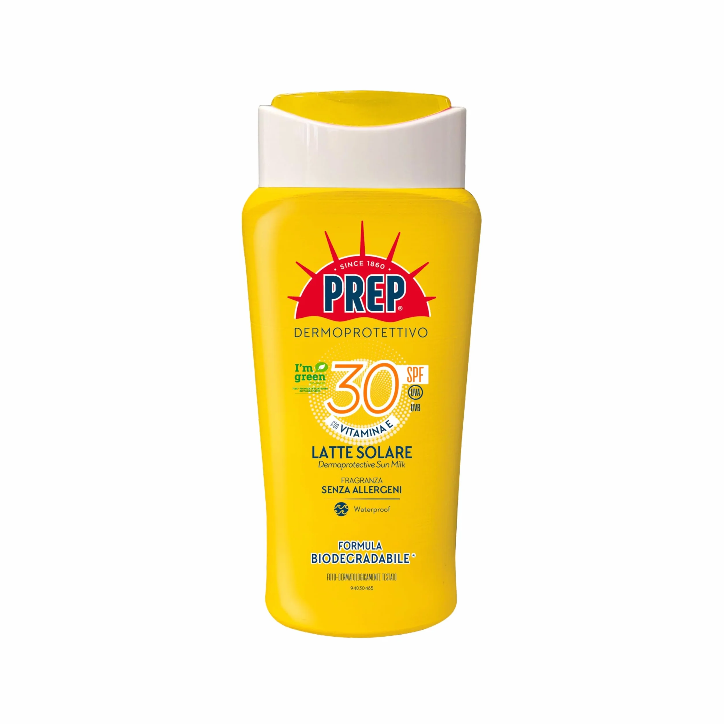 PREP Latte Solare Dermoprotettivo SPF 30 Protezione Solare 200ml
