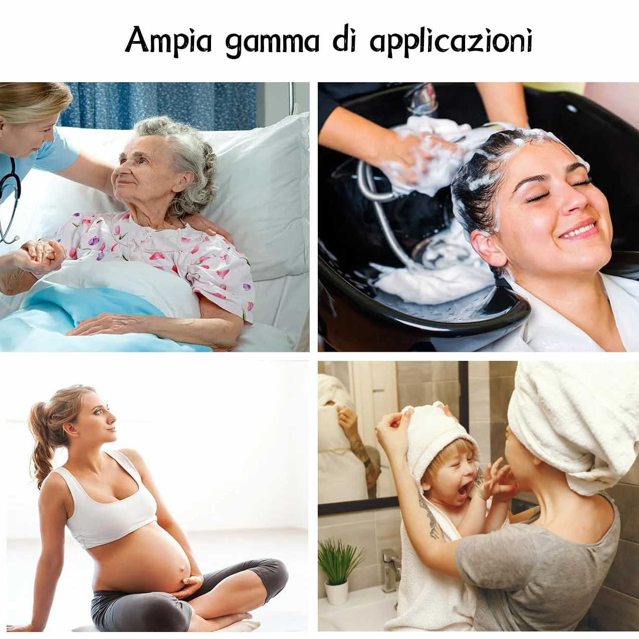 Lavatesta Portatile per Parrucchieri Professionale, Poggiatesta Per Lavare Capelli Lavandino Casa, Lavandino Mobile, Lavatesta Gonfiabile per Lavaggio Capelli