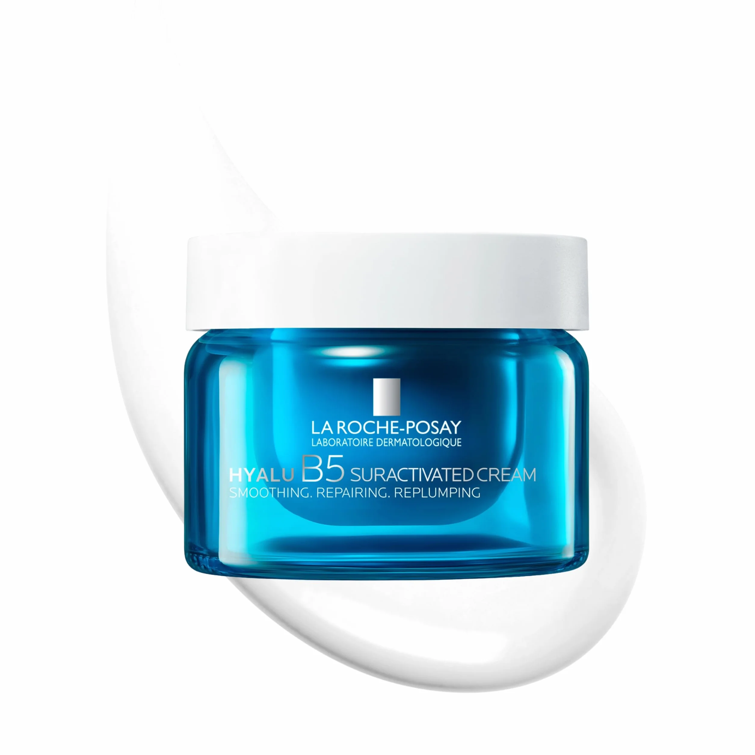 La Roche-Posay Hyalu B5, Crema Anti-Rughe Rassodante, Azione Levigante e Rimpolpante, Rughe e Linee Sottili Ridotte, Con 3 Tipi di Acido Ialuronico e Vitamina B5, 50 ml