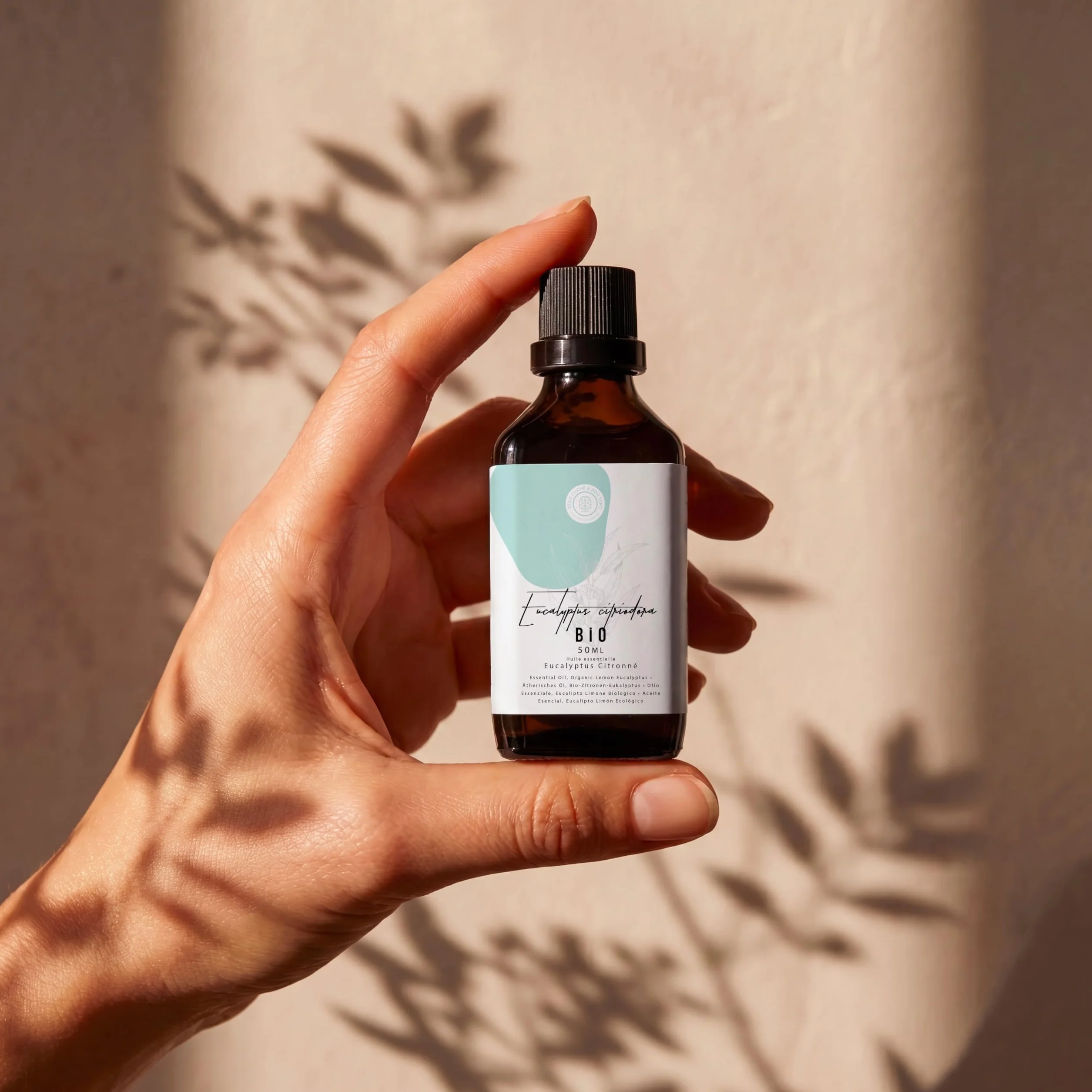 Olio Essenziale Eucalipto Limone BIO 50ml - 100% Puro Naturale per Diffusore Aromaterapia