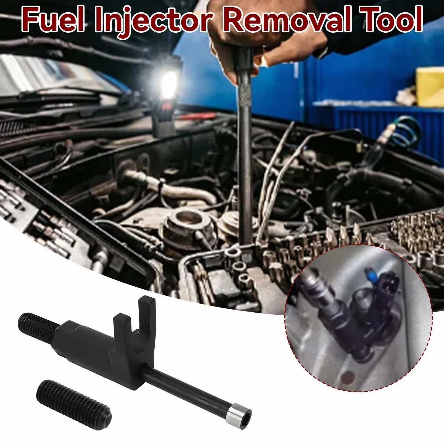 3418 Kit di Strumenti per Rimozione Iniettori Carburante 6.7L Powerstroke Diesel F-450 F-550 2011-2018