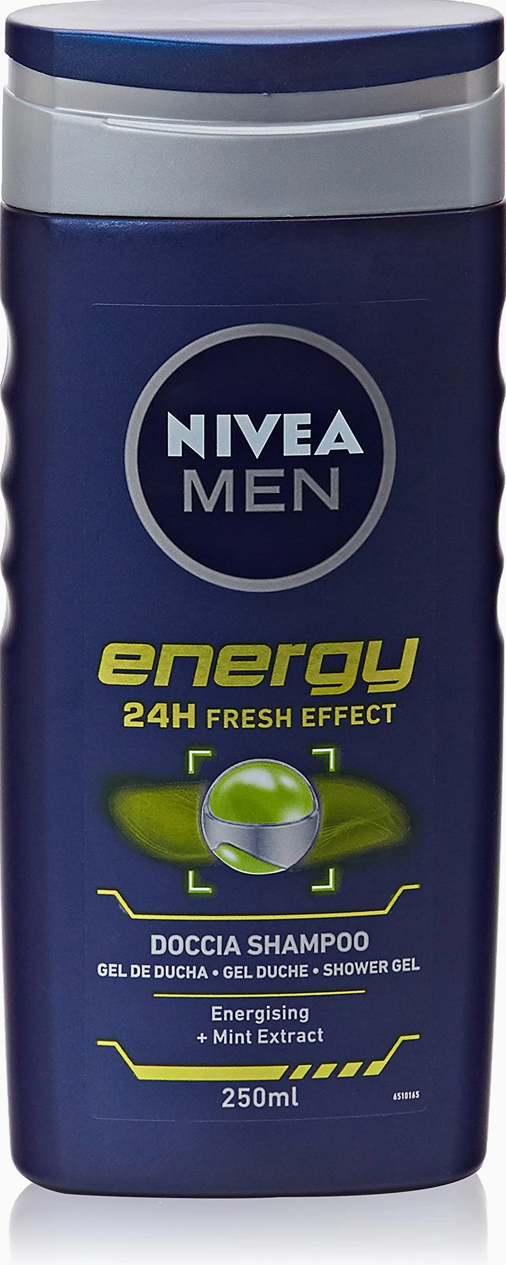 NIVEA Men Doccia Shampoo Uomo Energy - Pacco da 12 x 250 ml