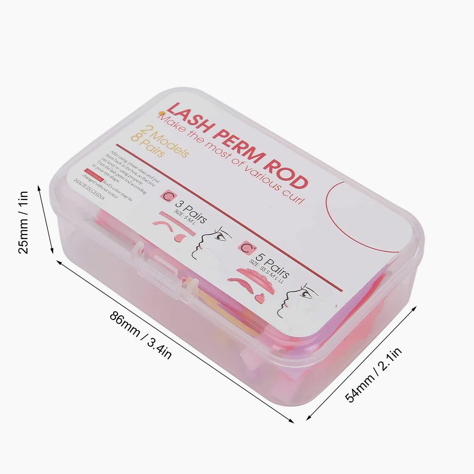 Ciglia Perming Shield Pad Silicone Lash Lifting Pad Strumento Riutilizzabile per la Permanente delle Ciglia
