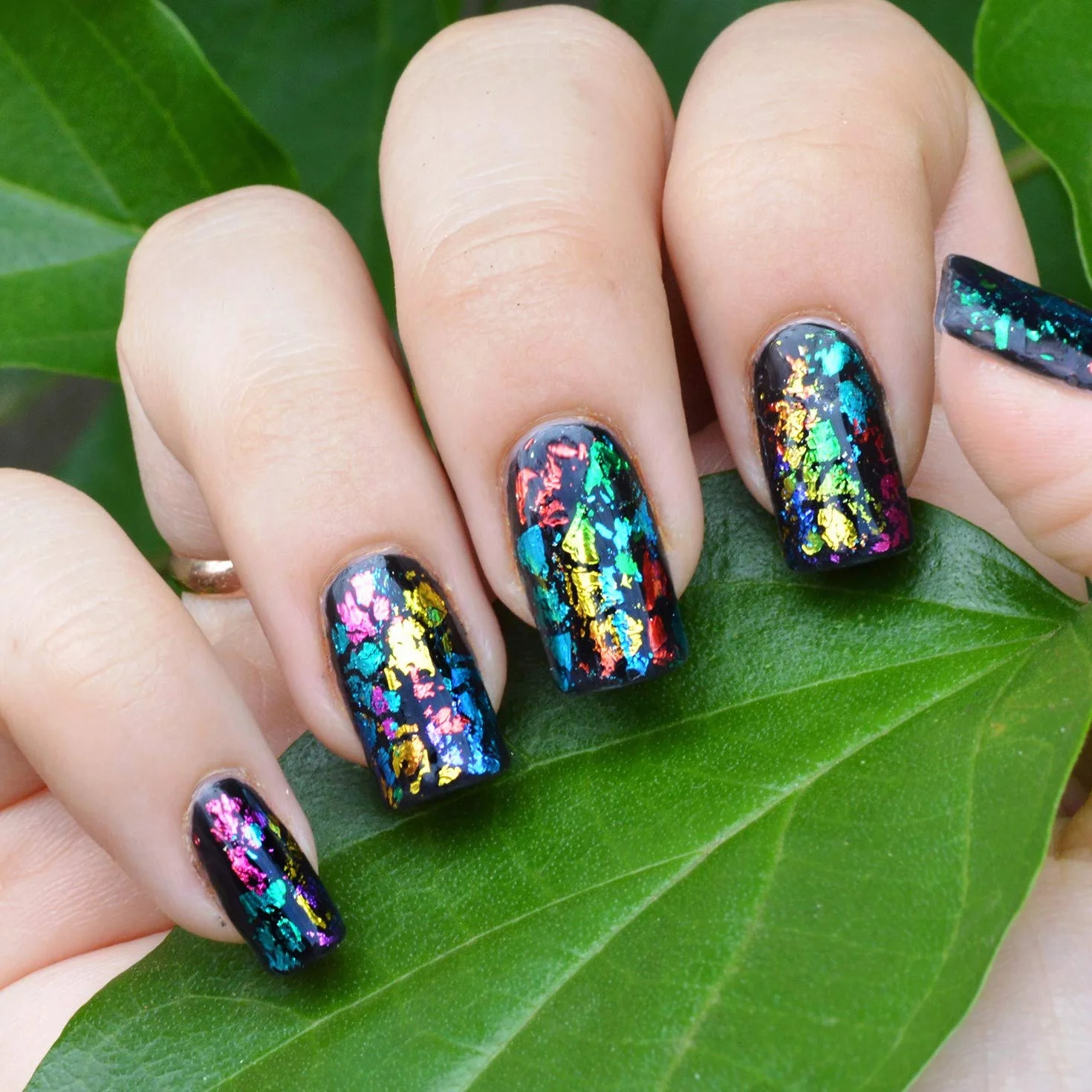 Mylee Pennello a doppia punta per Polymer Gel – Spatola e setole, Nail art UV/LED, Decorazione unghie